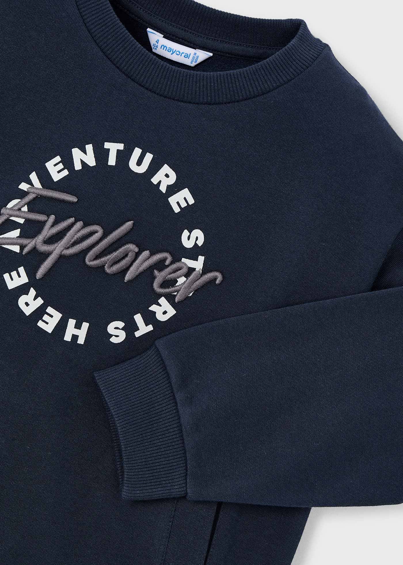 Dziecięca bluza z haftem unisex