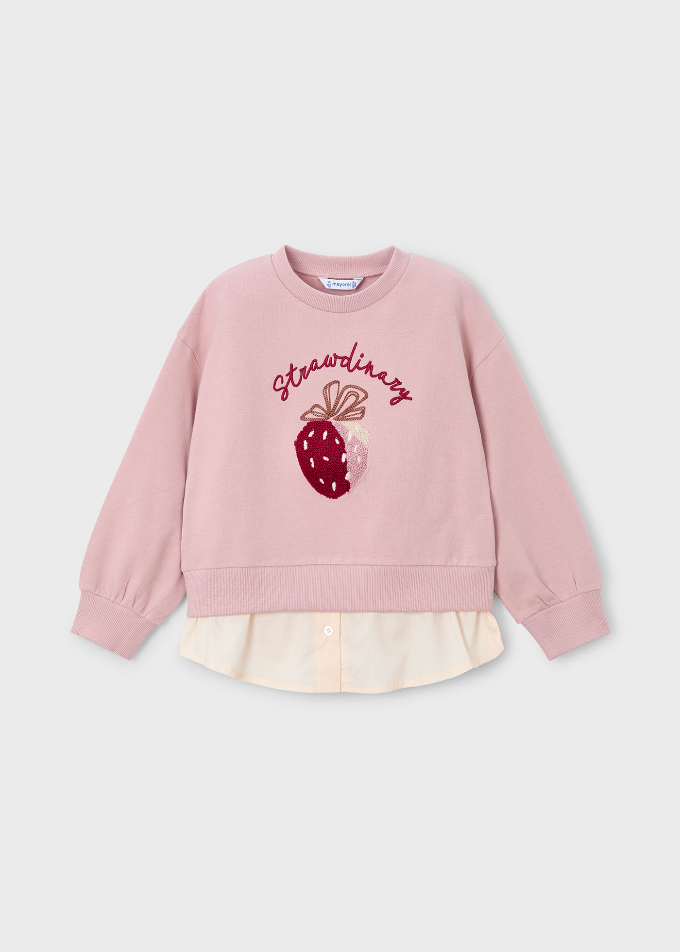 Bluza combinata fetita