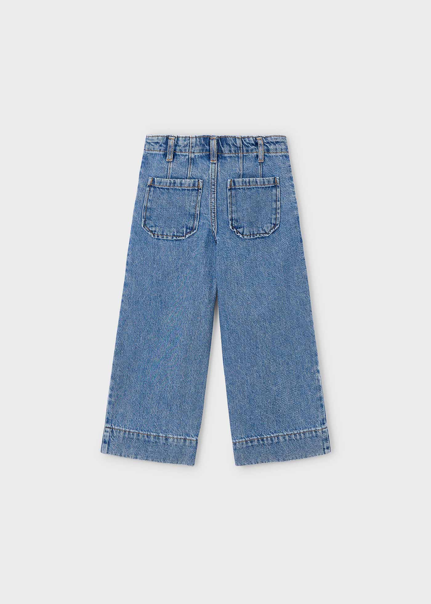 Girls flared denim jeans