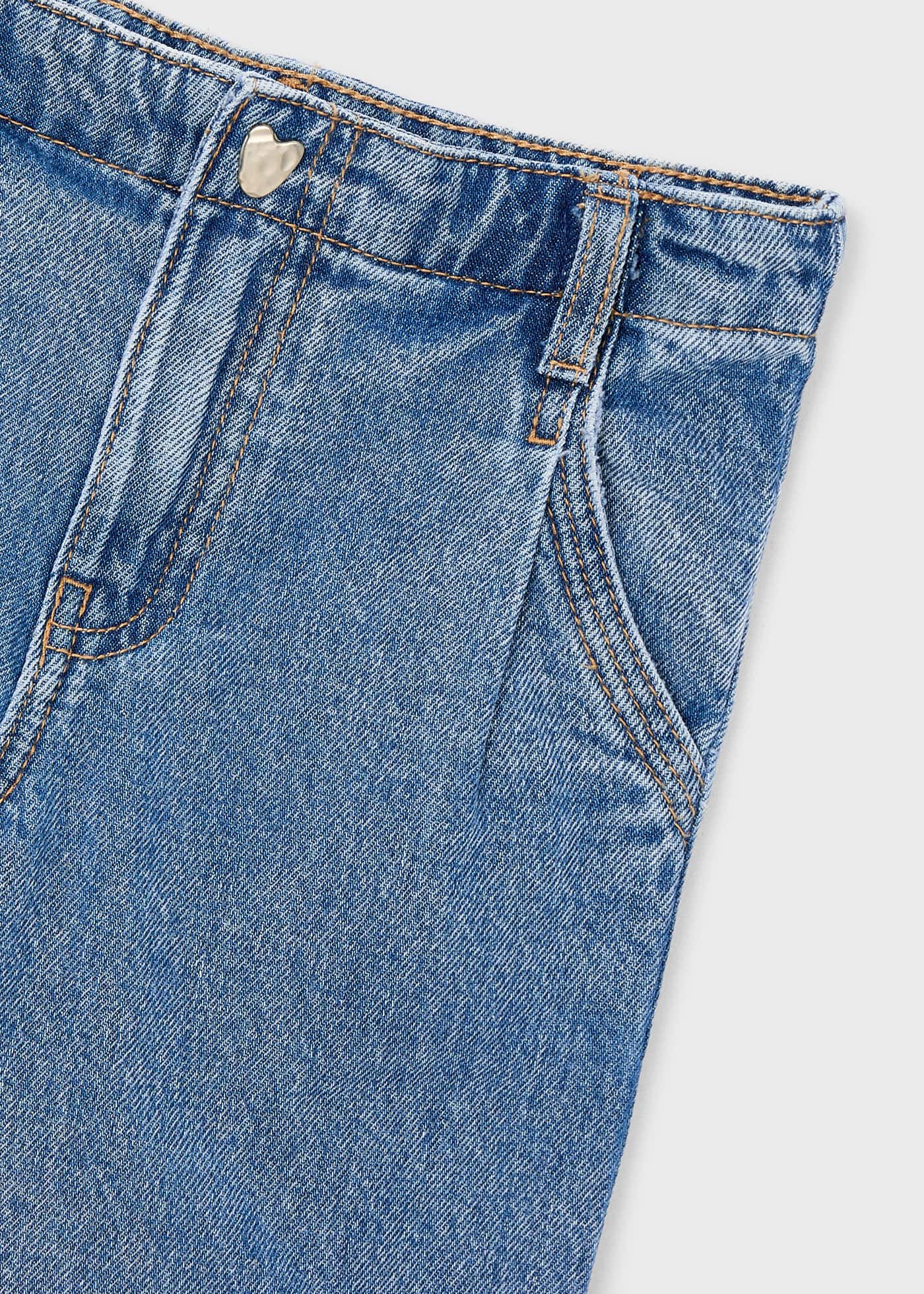 Girls flared denim jeans