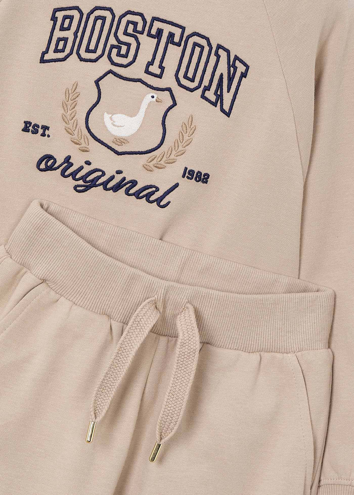 Girls embroidered tracksuit