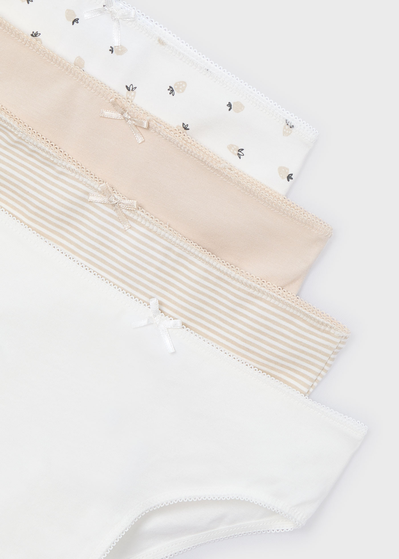 Set 4 mutandine bambina