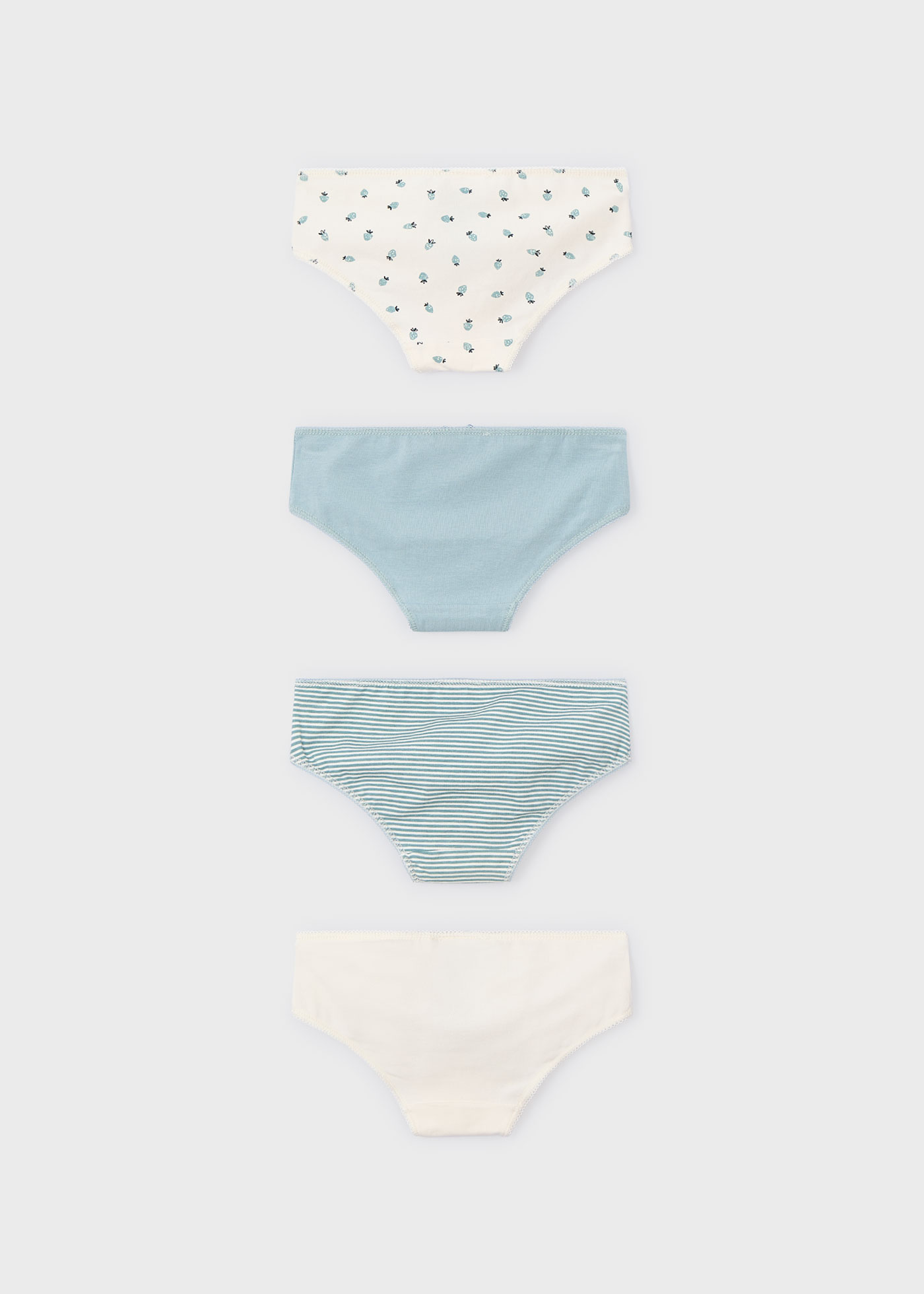 Set 4 mutandine bambina