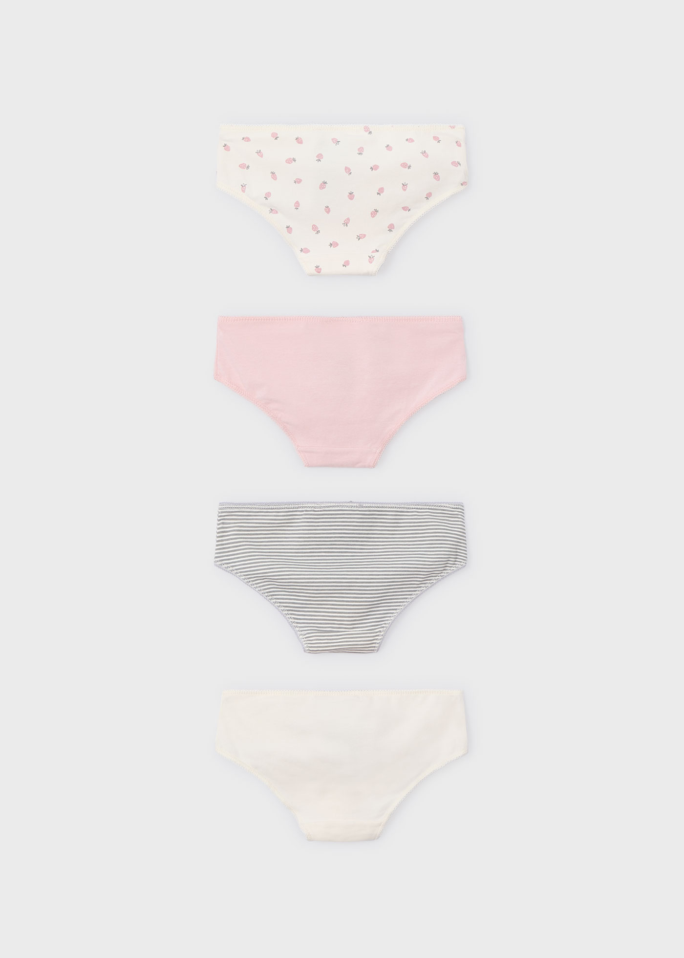 Set 4 mutandine bambina
