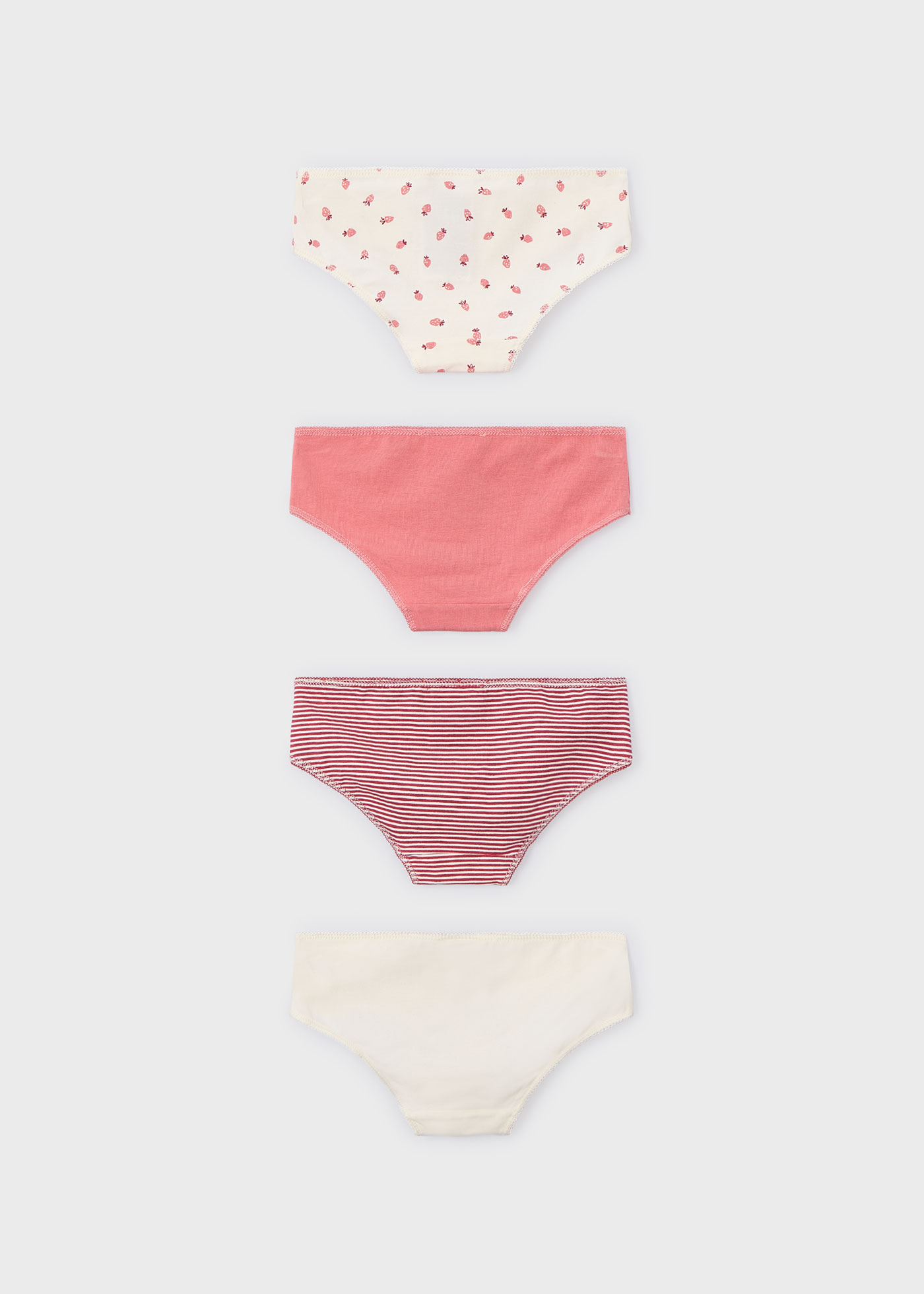 Set 4 mutandine bambina