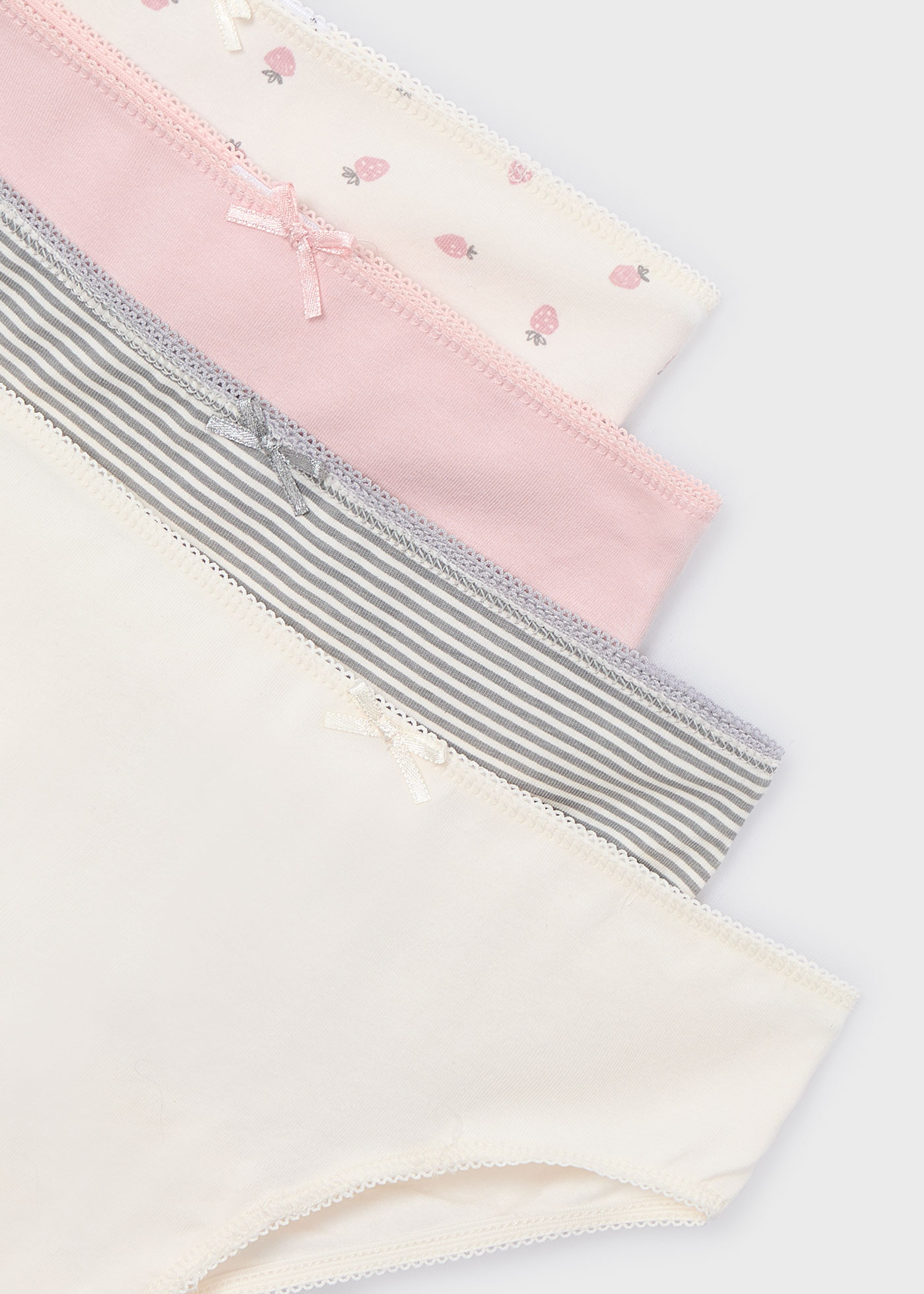 Set 4 mutandine bambina