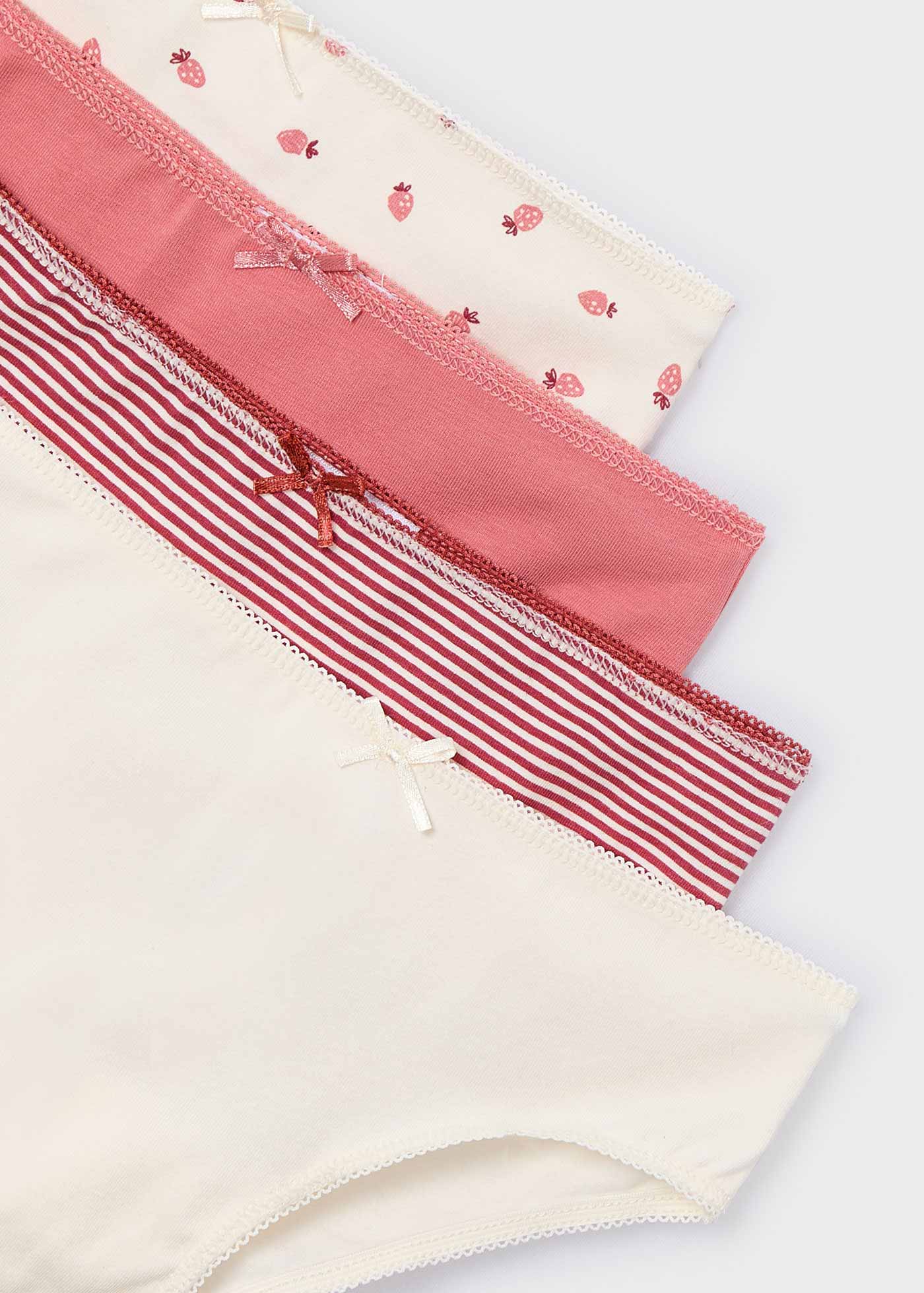 Set de 4 culottes fille