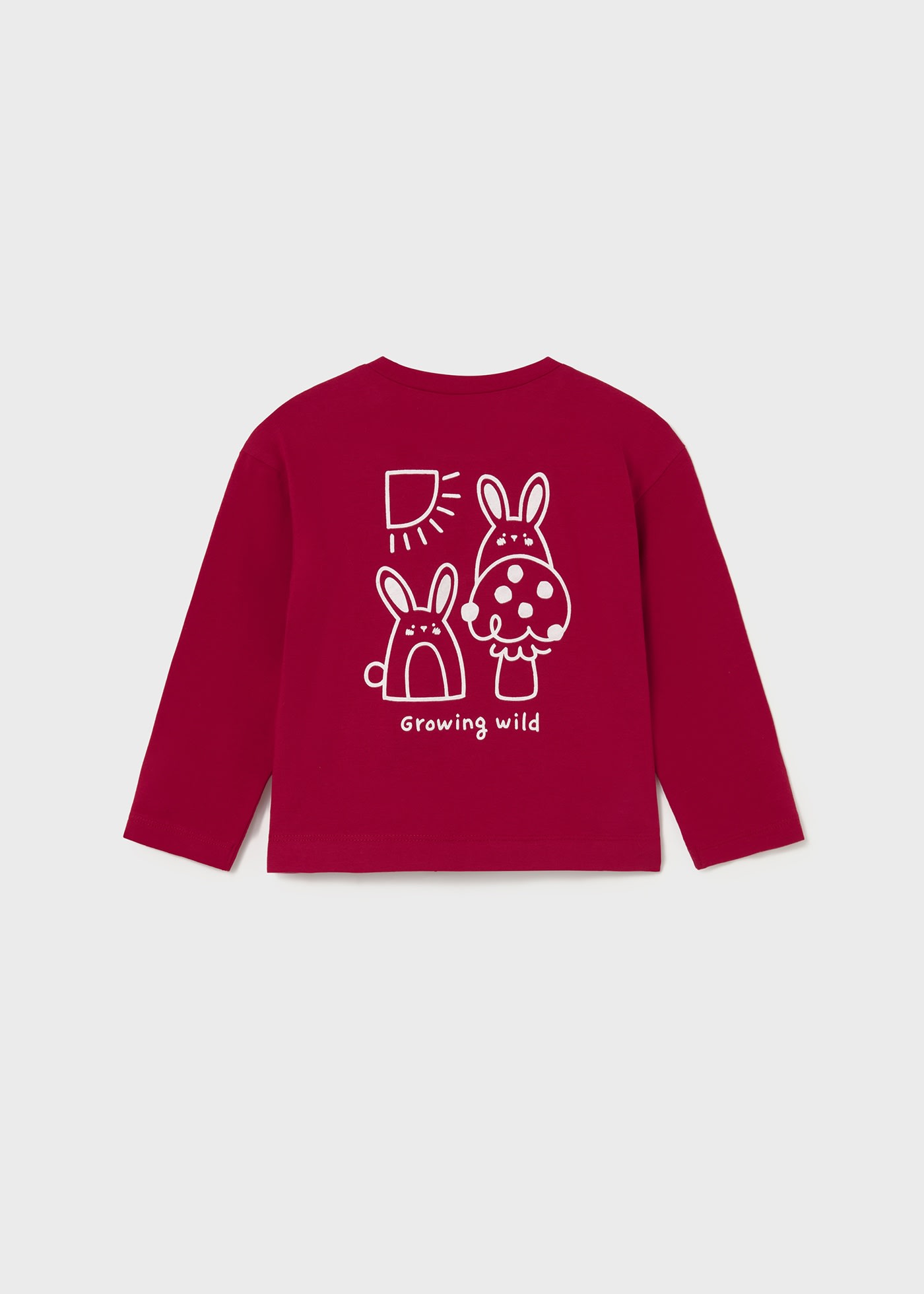 Playera estampada espalda bebé