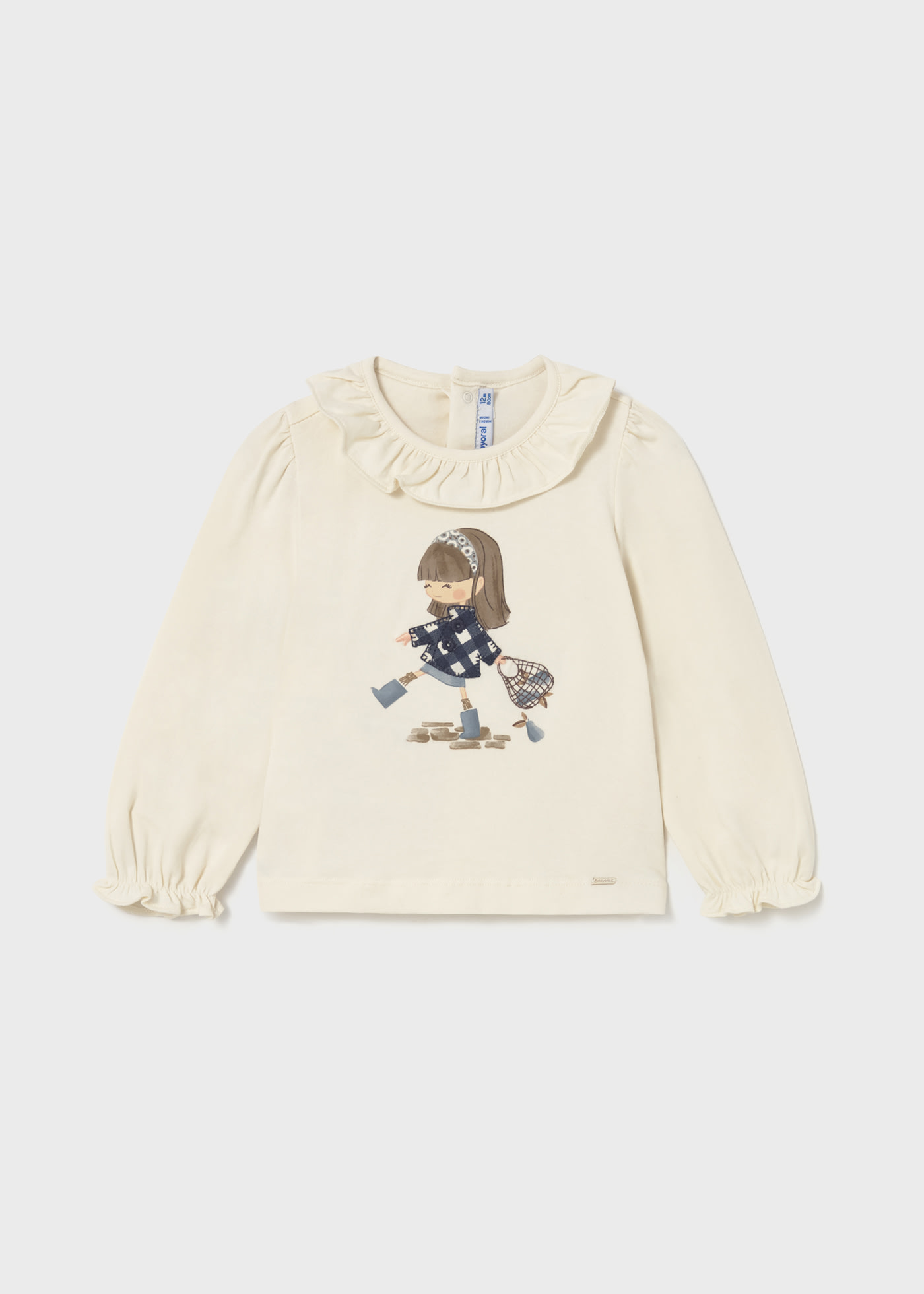 Babys doll motif shirt