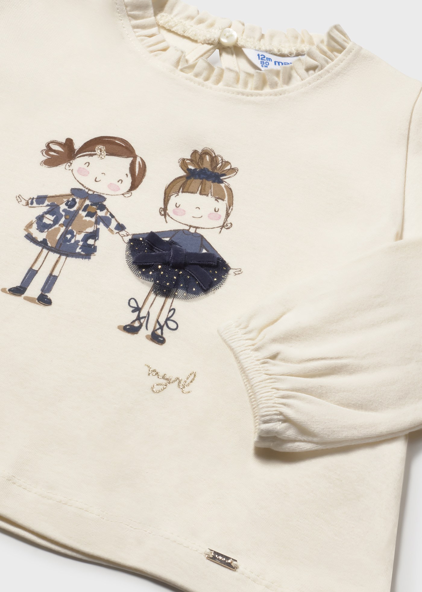 Babys appliqué shirt