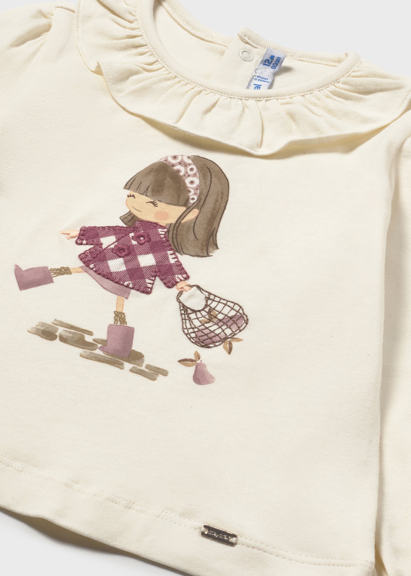 Babys doll motif shirt