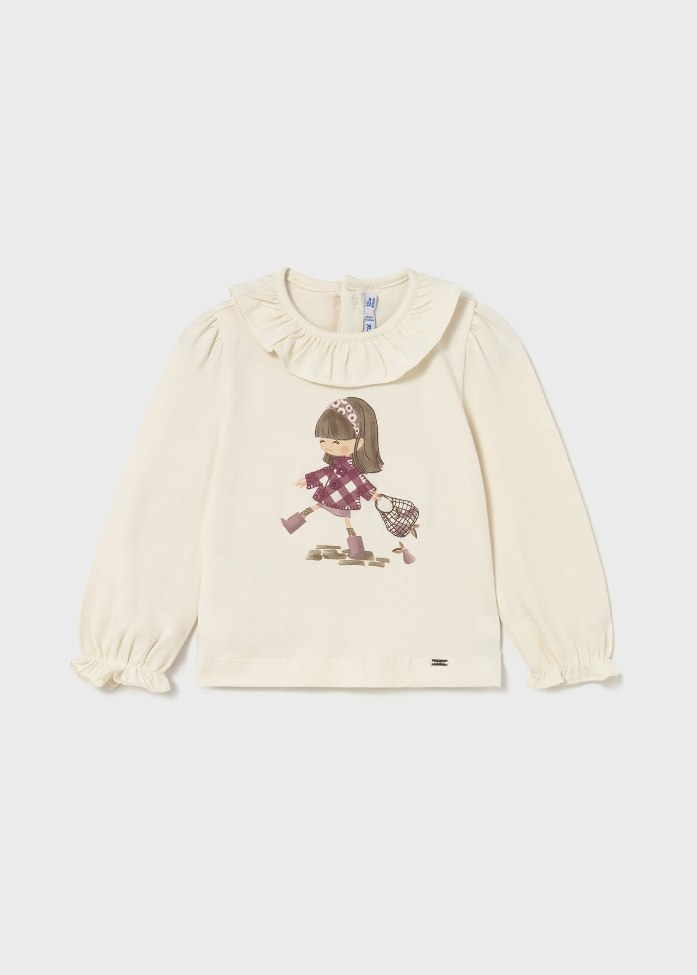 Babys doll motif shirt