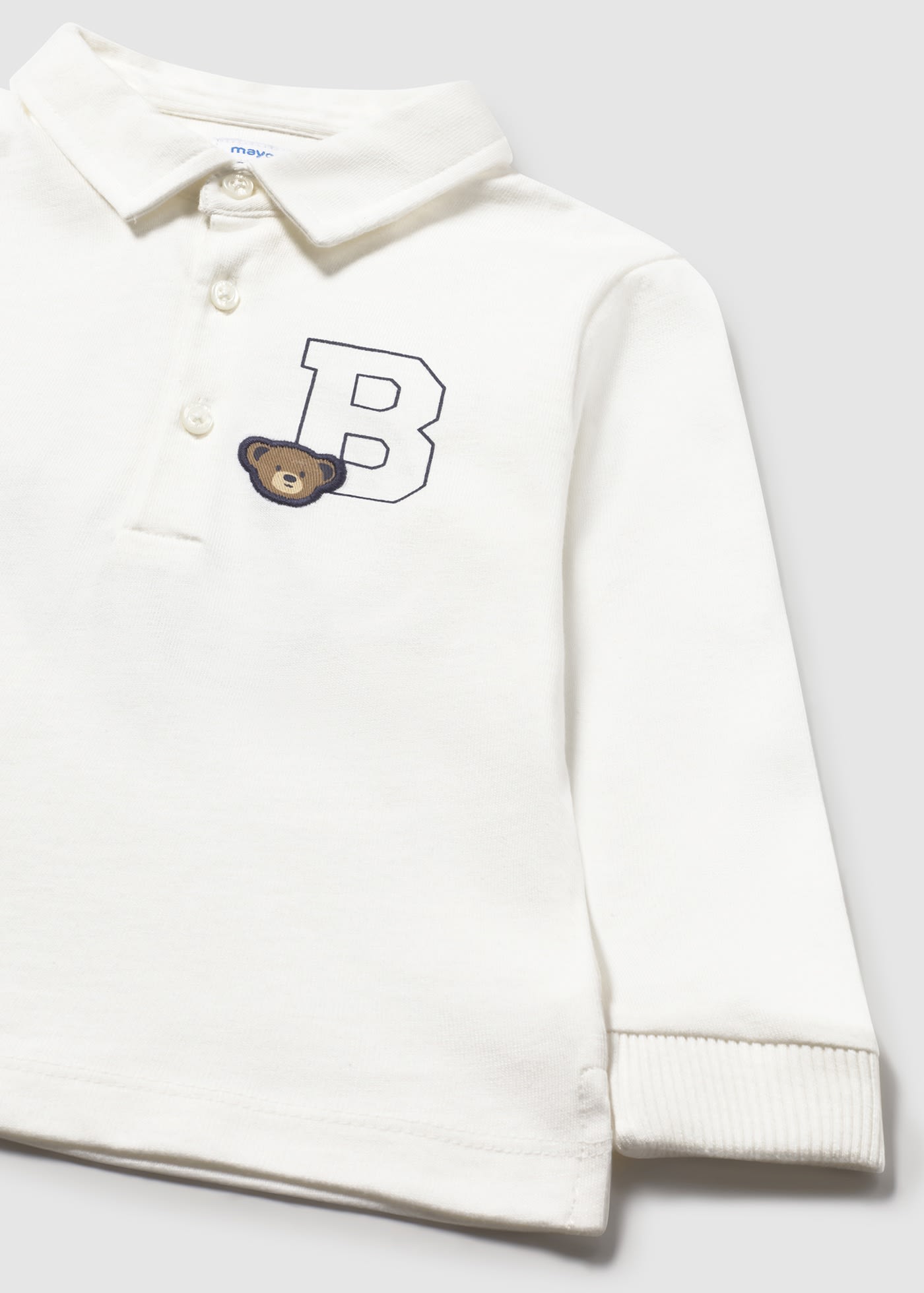 Babys plain polo shirt