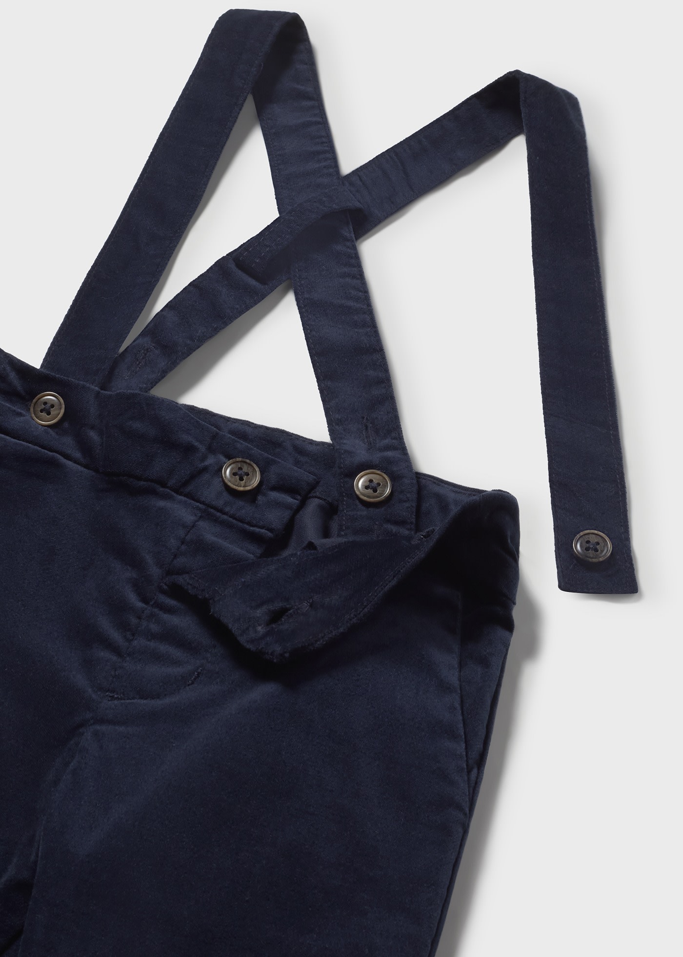 Baby trousers with braces