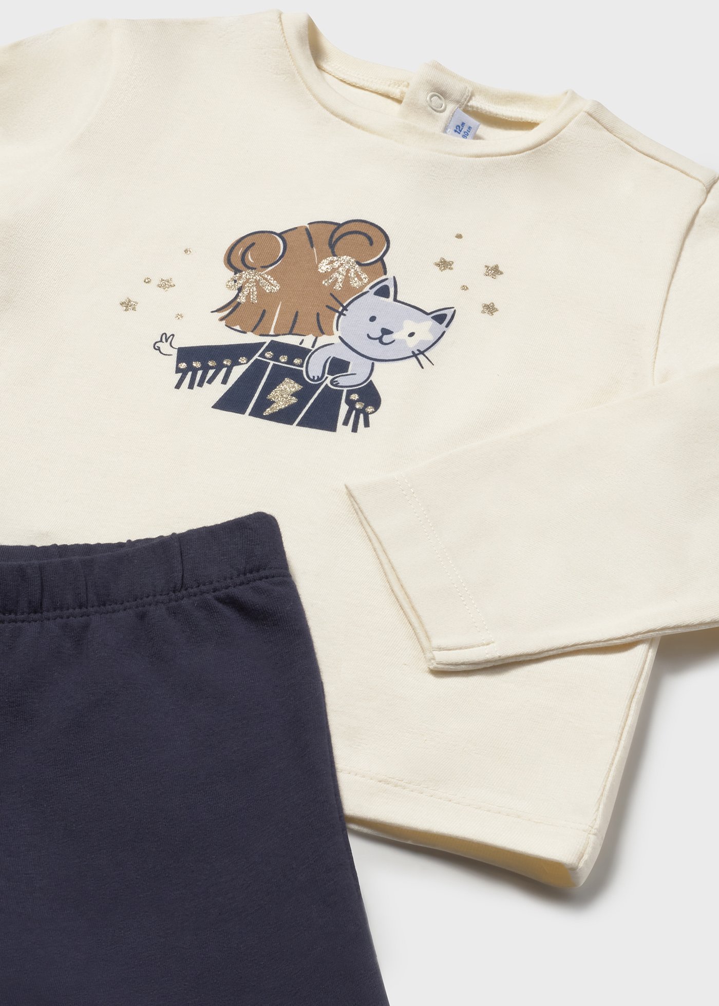 Trening cu tricou bebe Trening cu tricou bebe