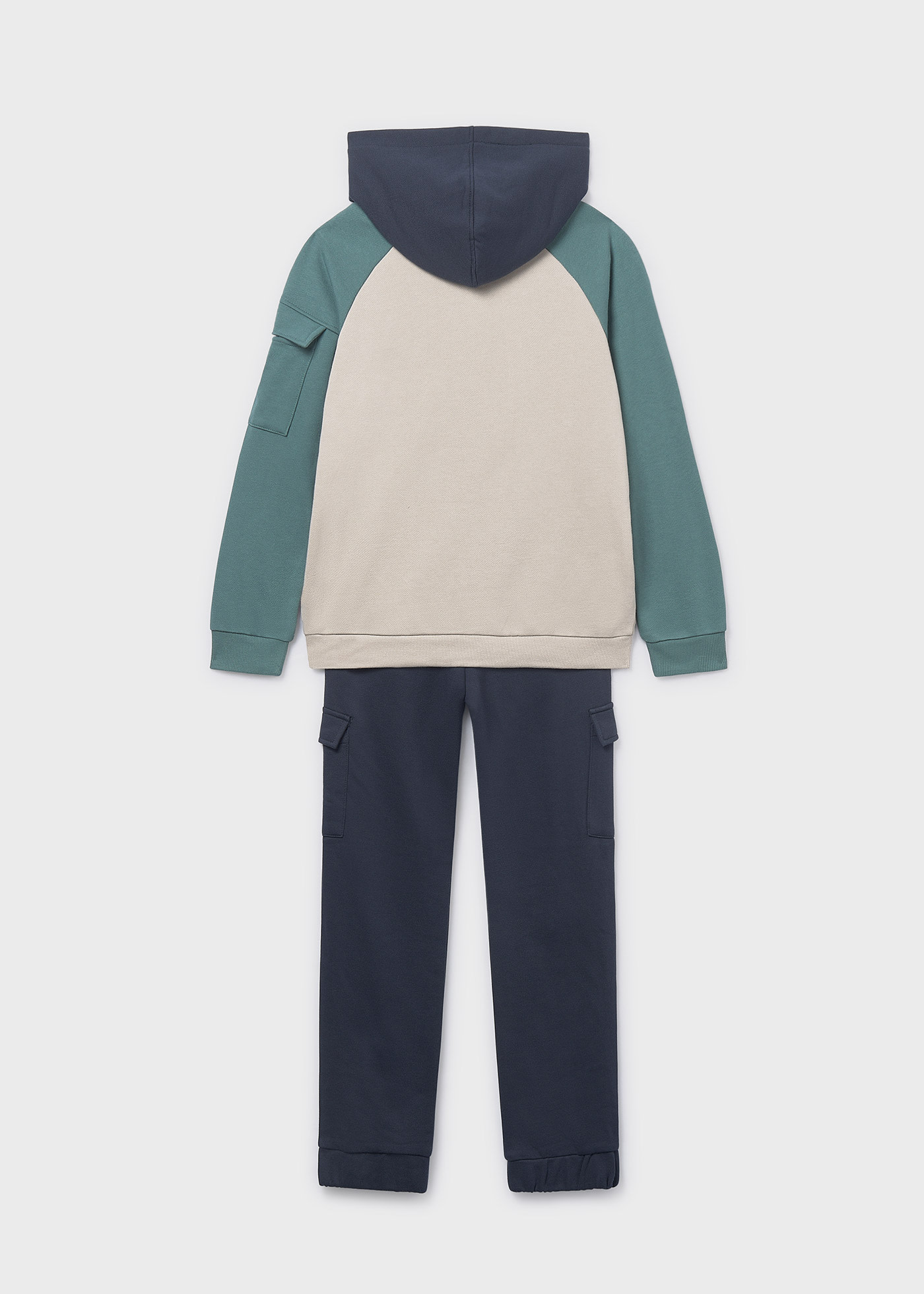 Unisex contrast tracksuit
