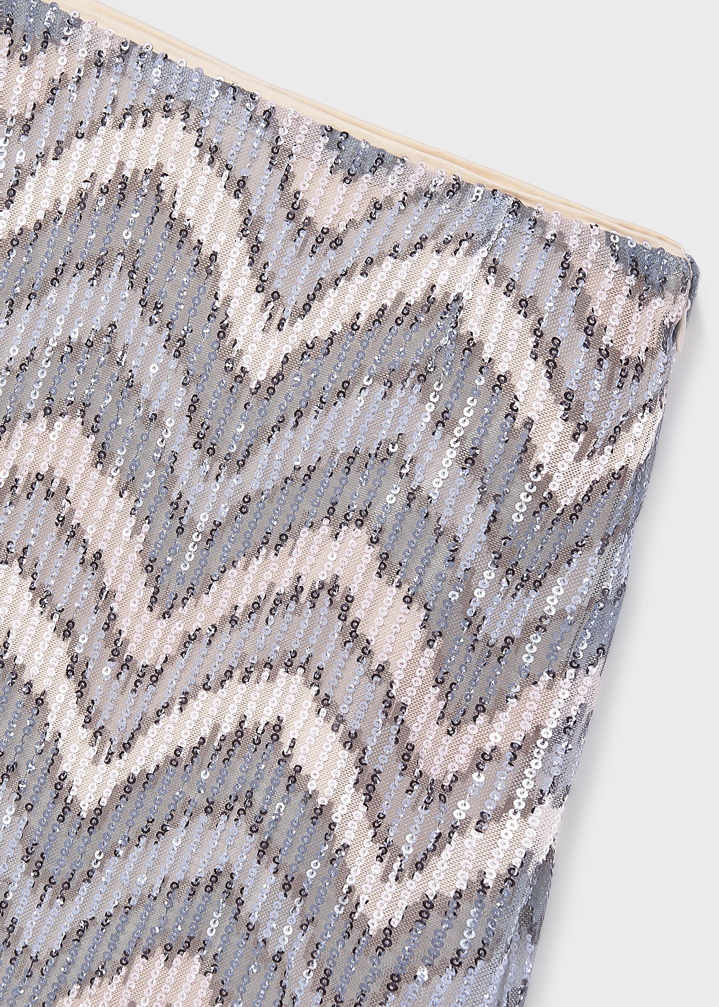 Fusta cu paiete fata