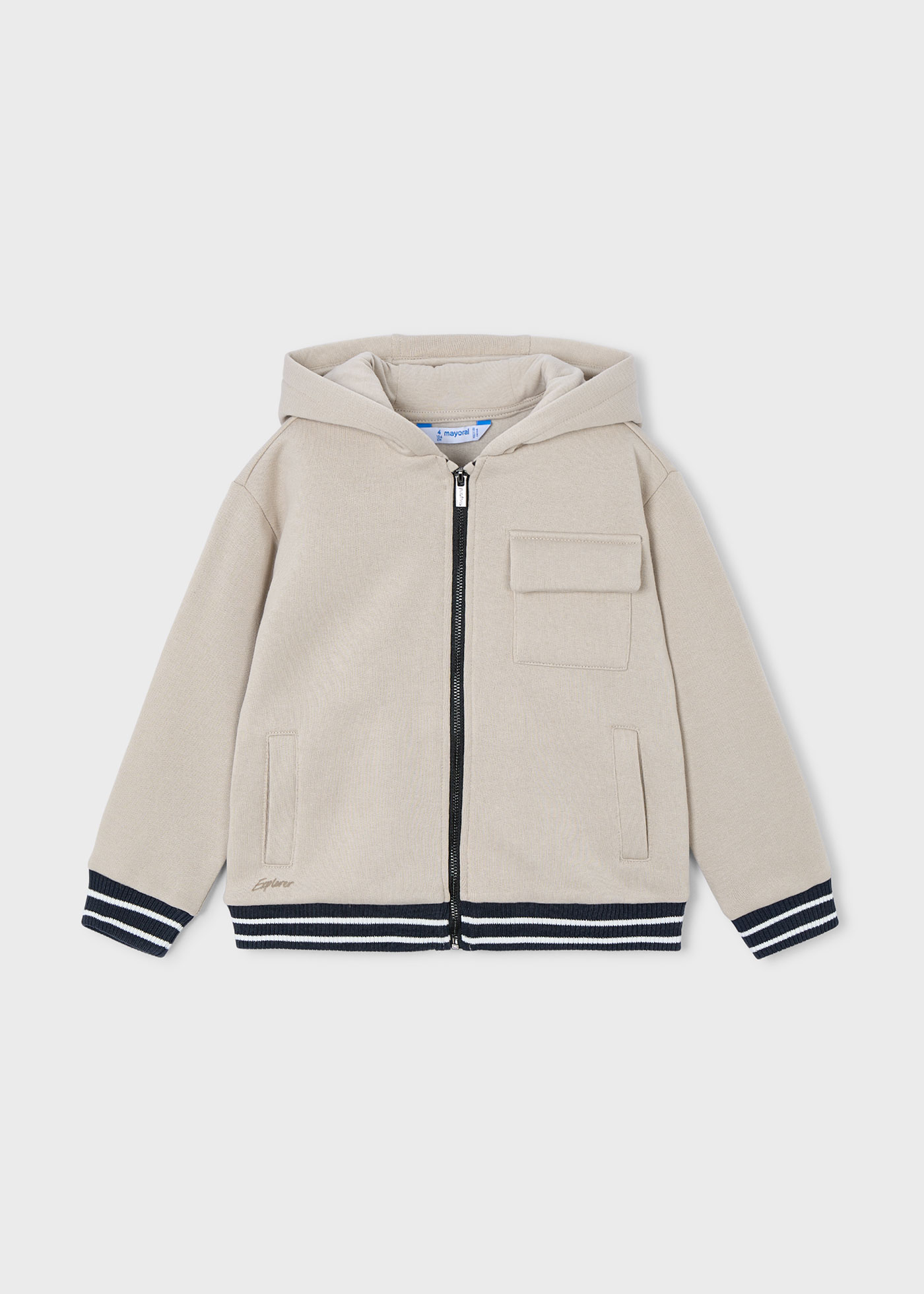 Boy Zip-Up Hoodie