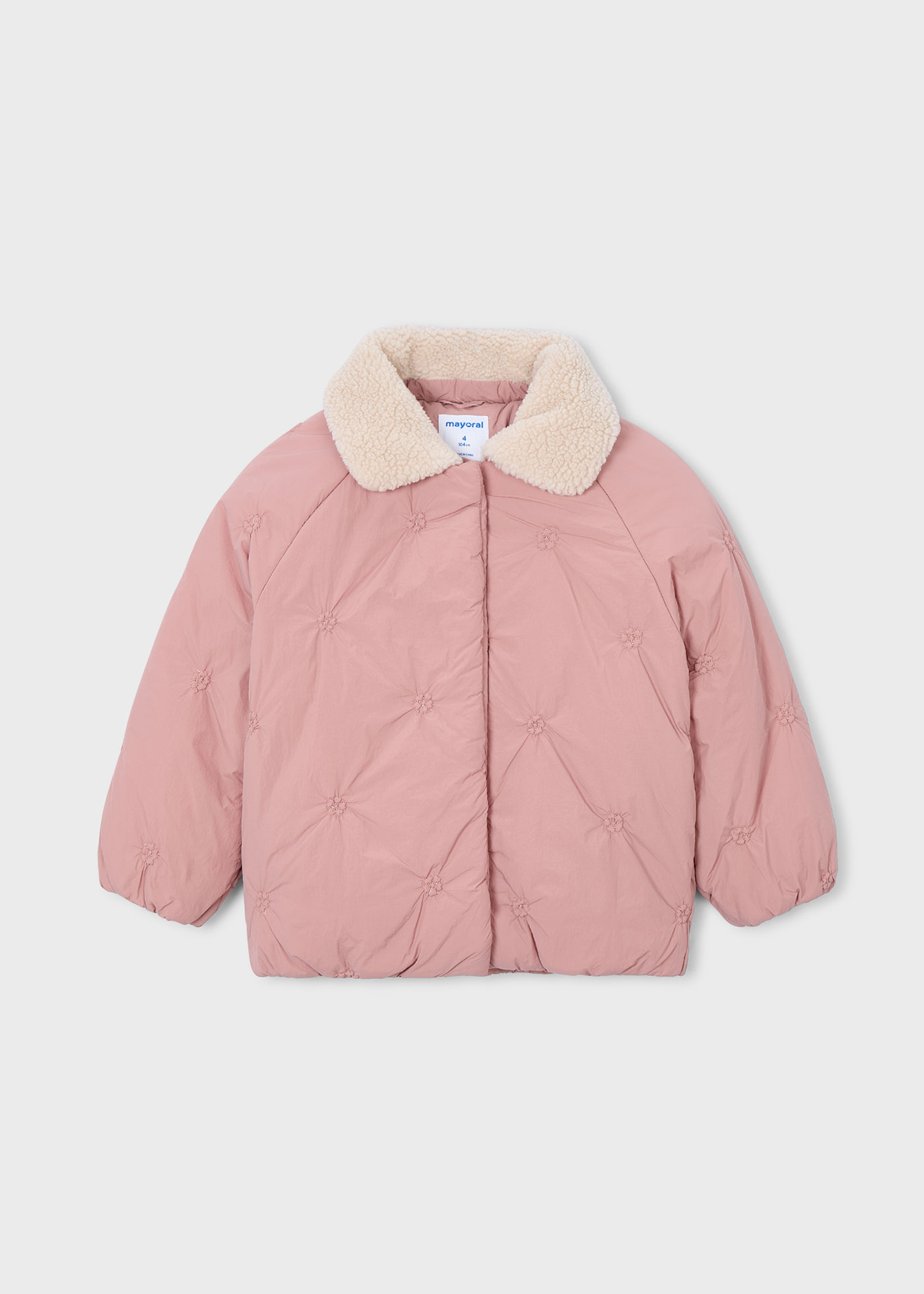 Chaquetón microfibra niña