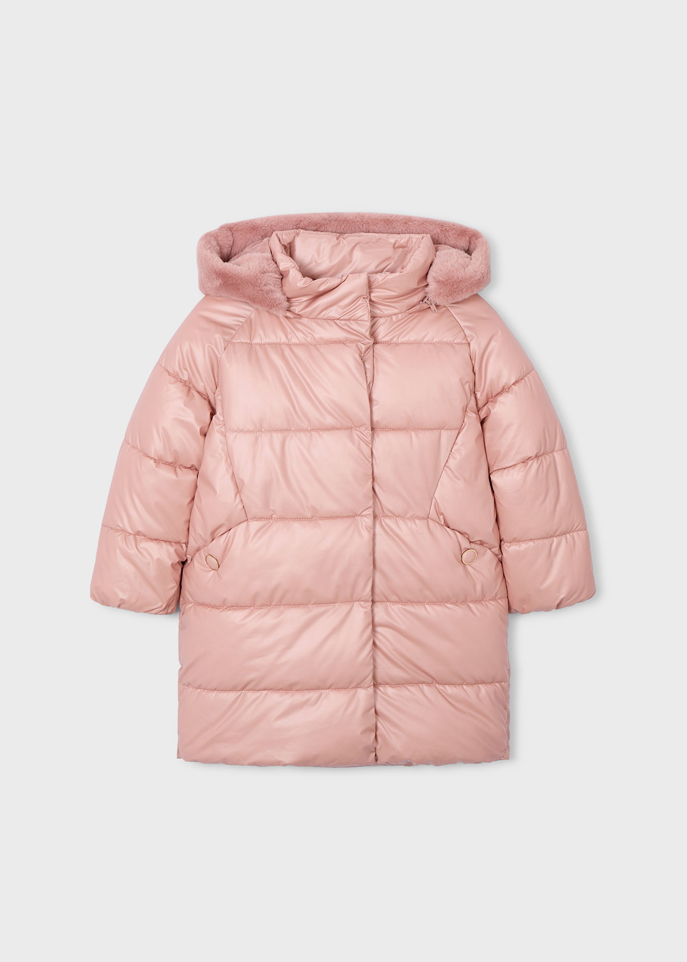 Chaquetón largo niña
