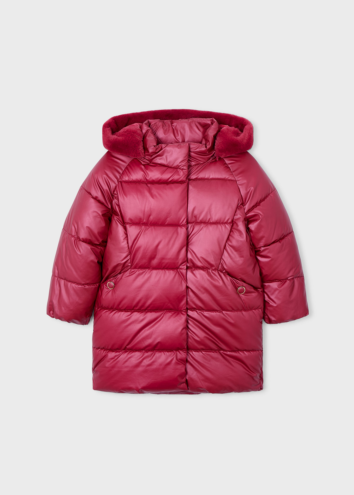 Chaquetón largo niña