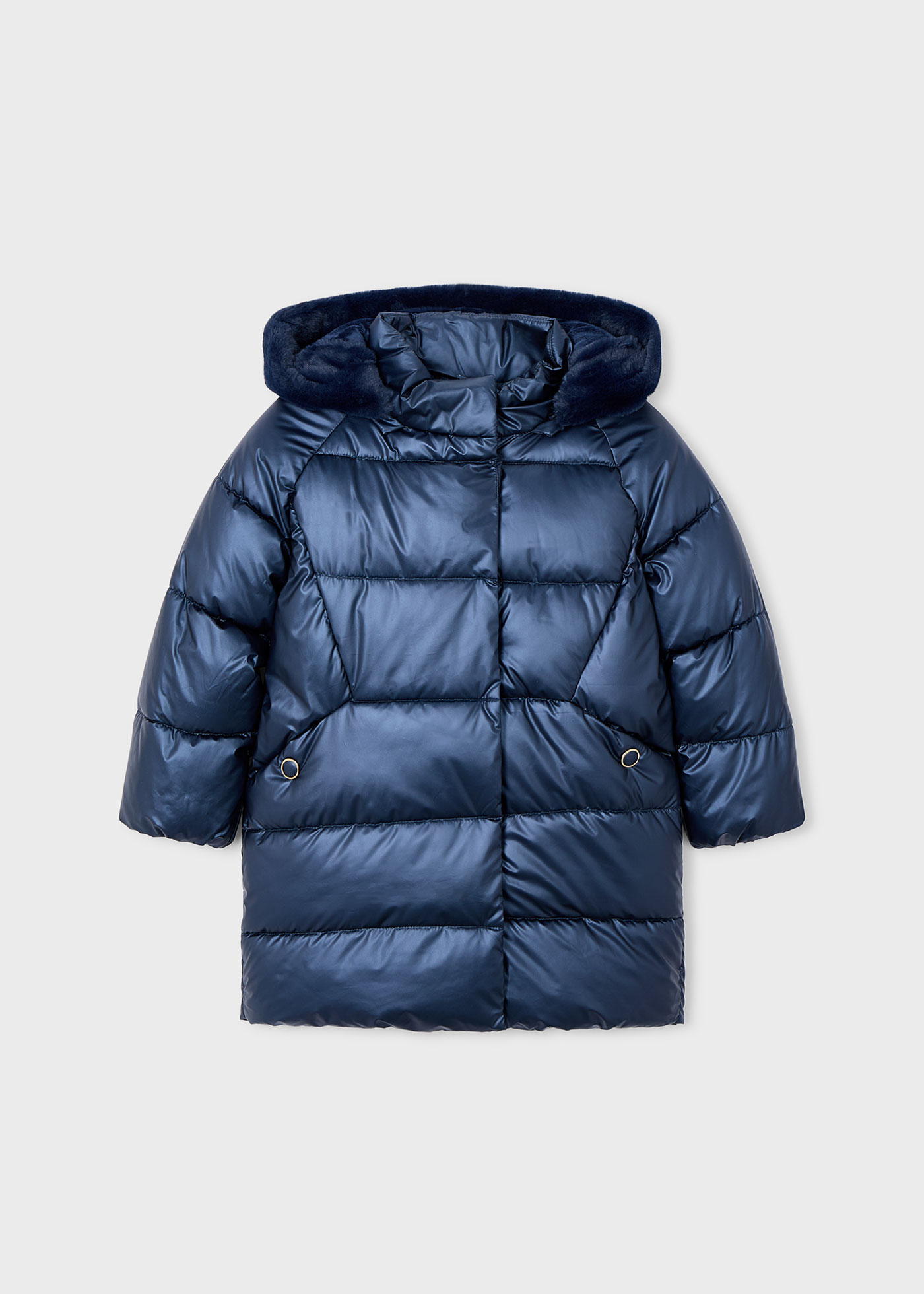 Chaquetón largo niña