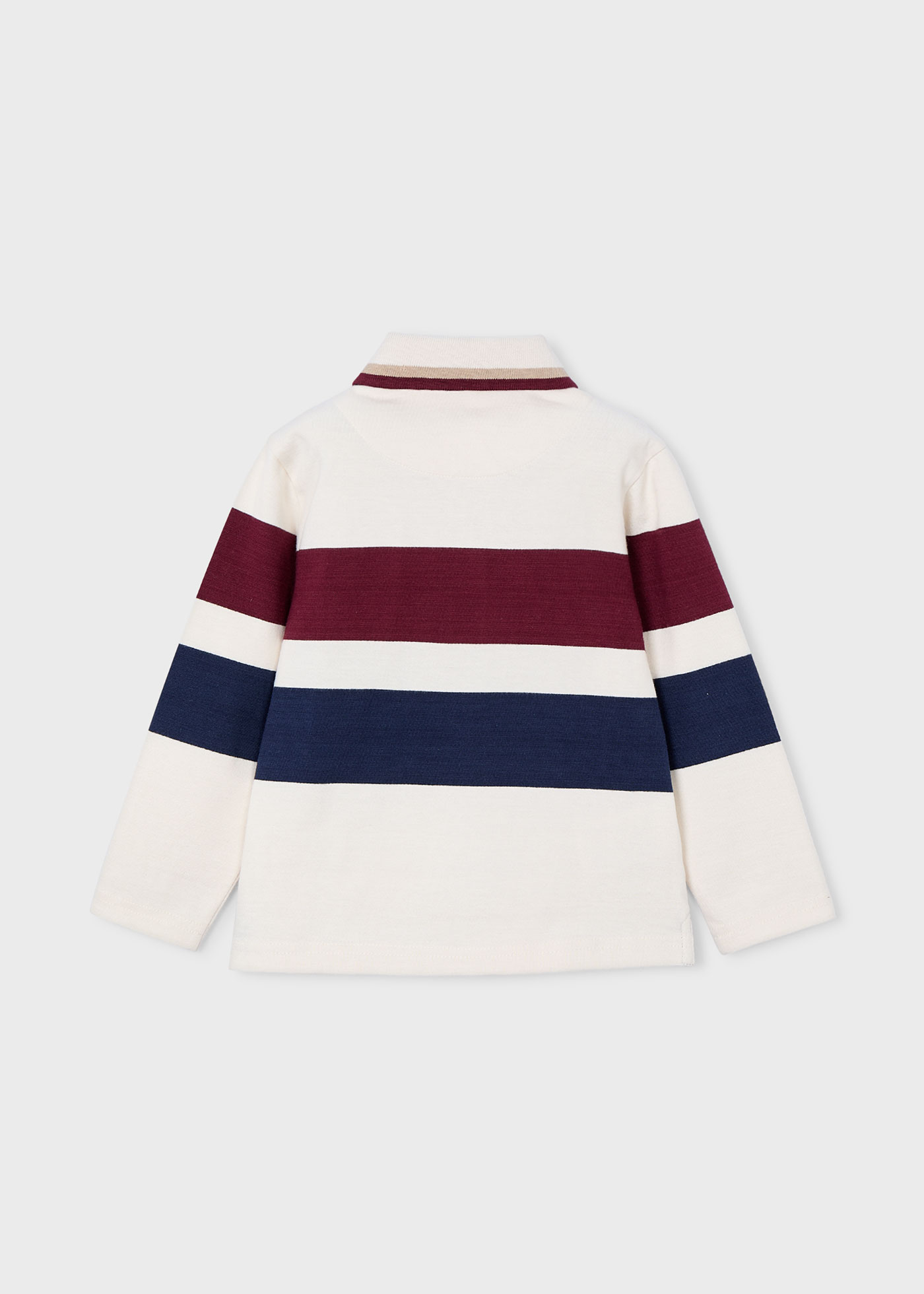 Boy striped polo shirt