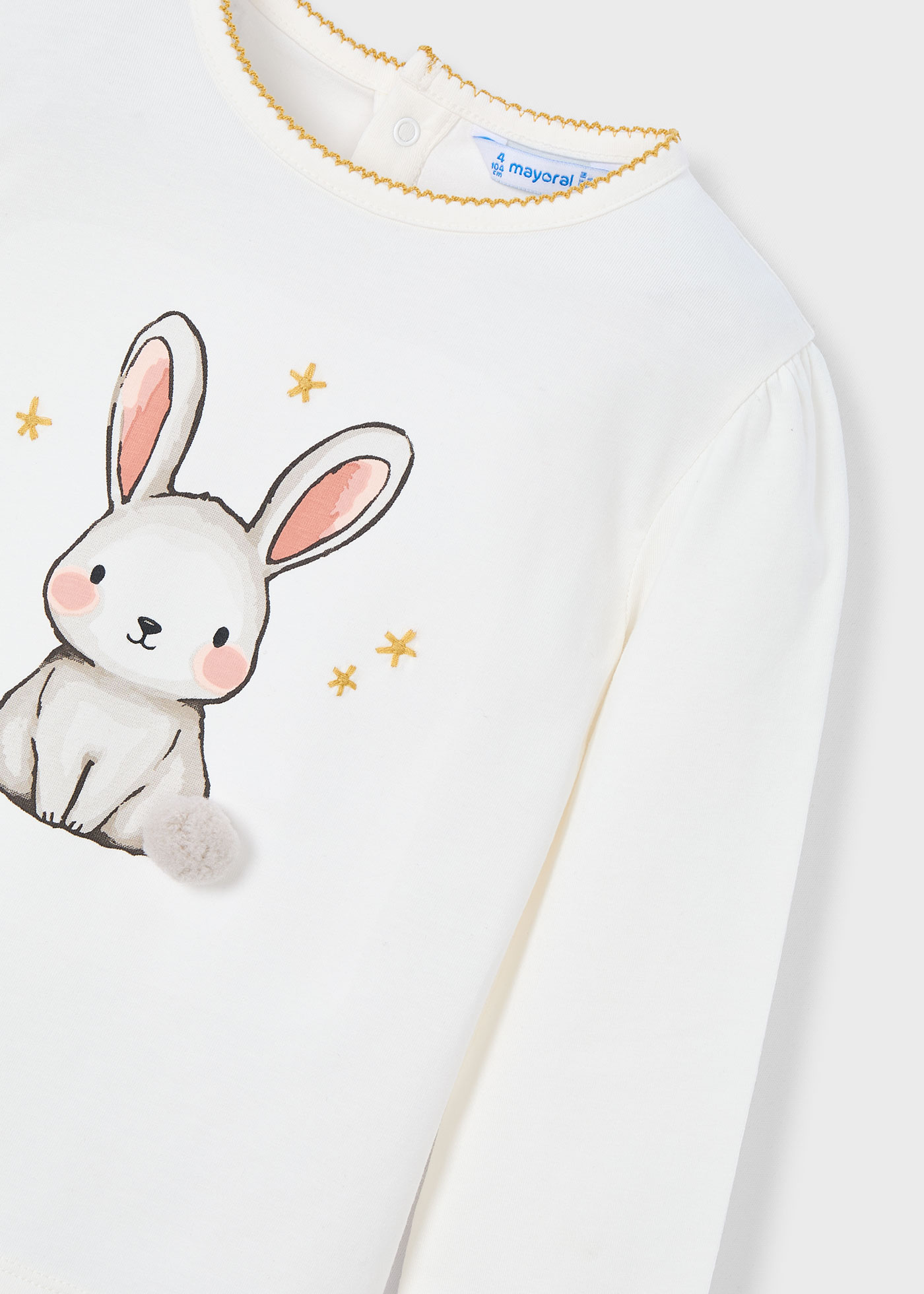 Girl applique T-shirt