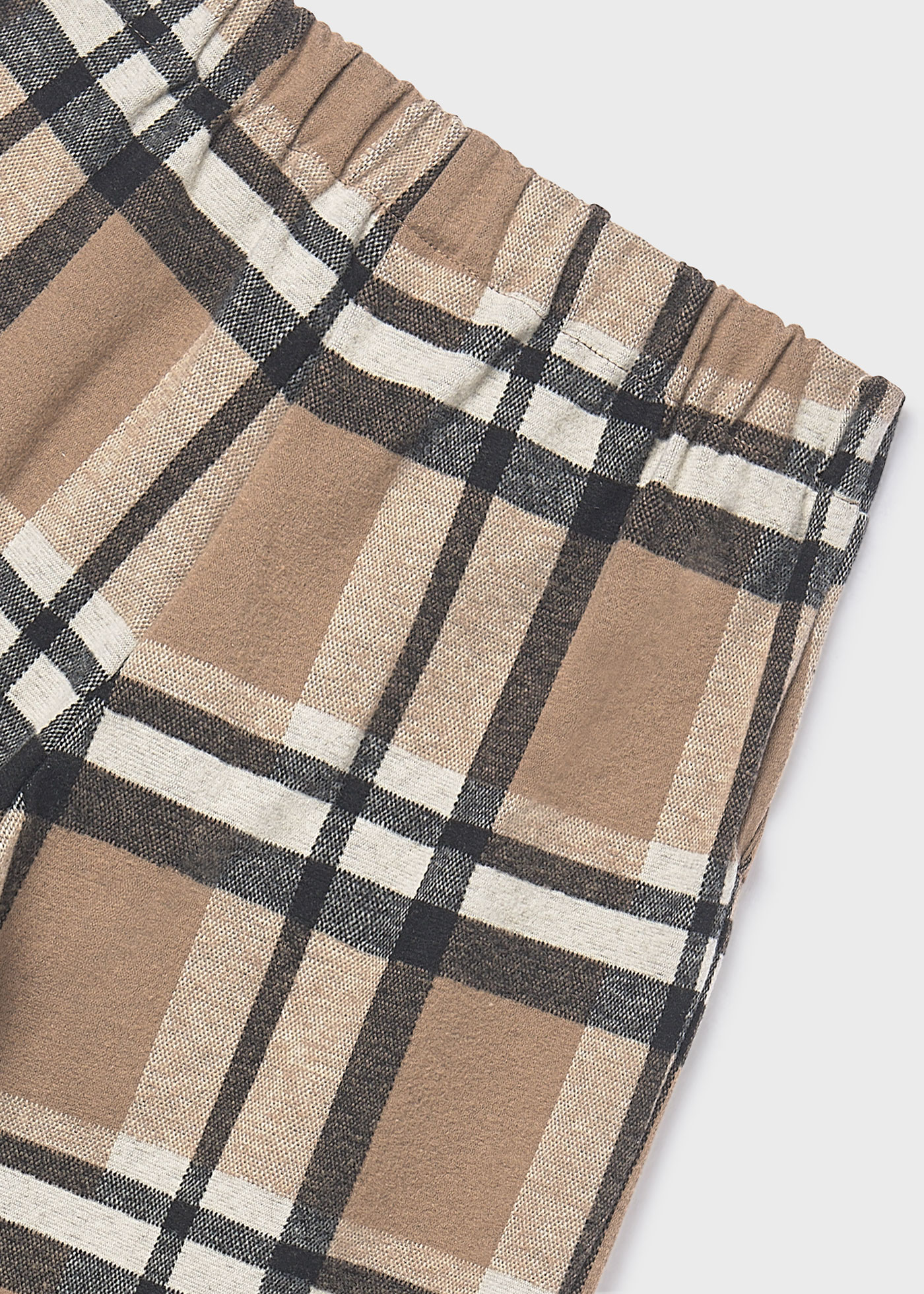 Girls checkered culottes