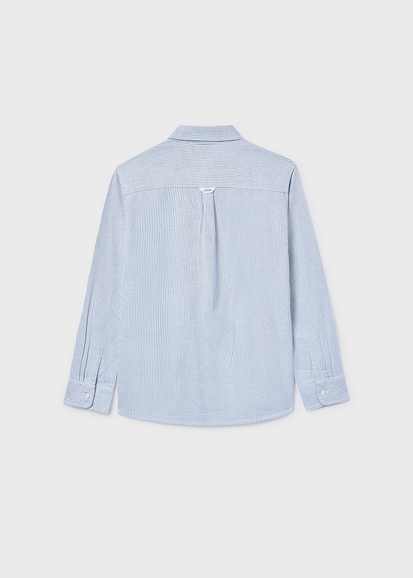 Boy mini stripe oxford shirt