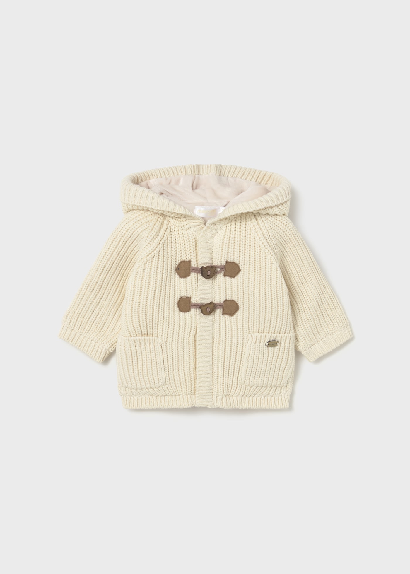Newborn Boy Lined Knit Cardigan