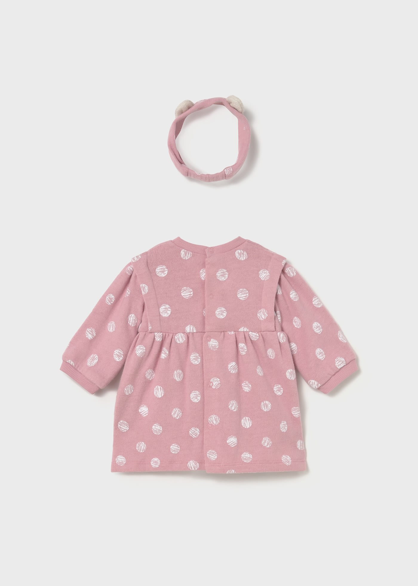Robe avec serre-tête nouveau-né