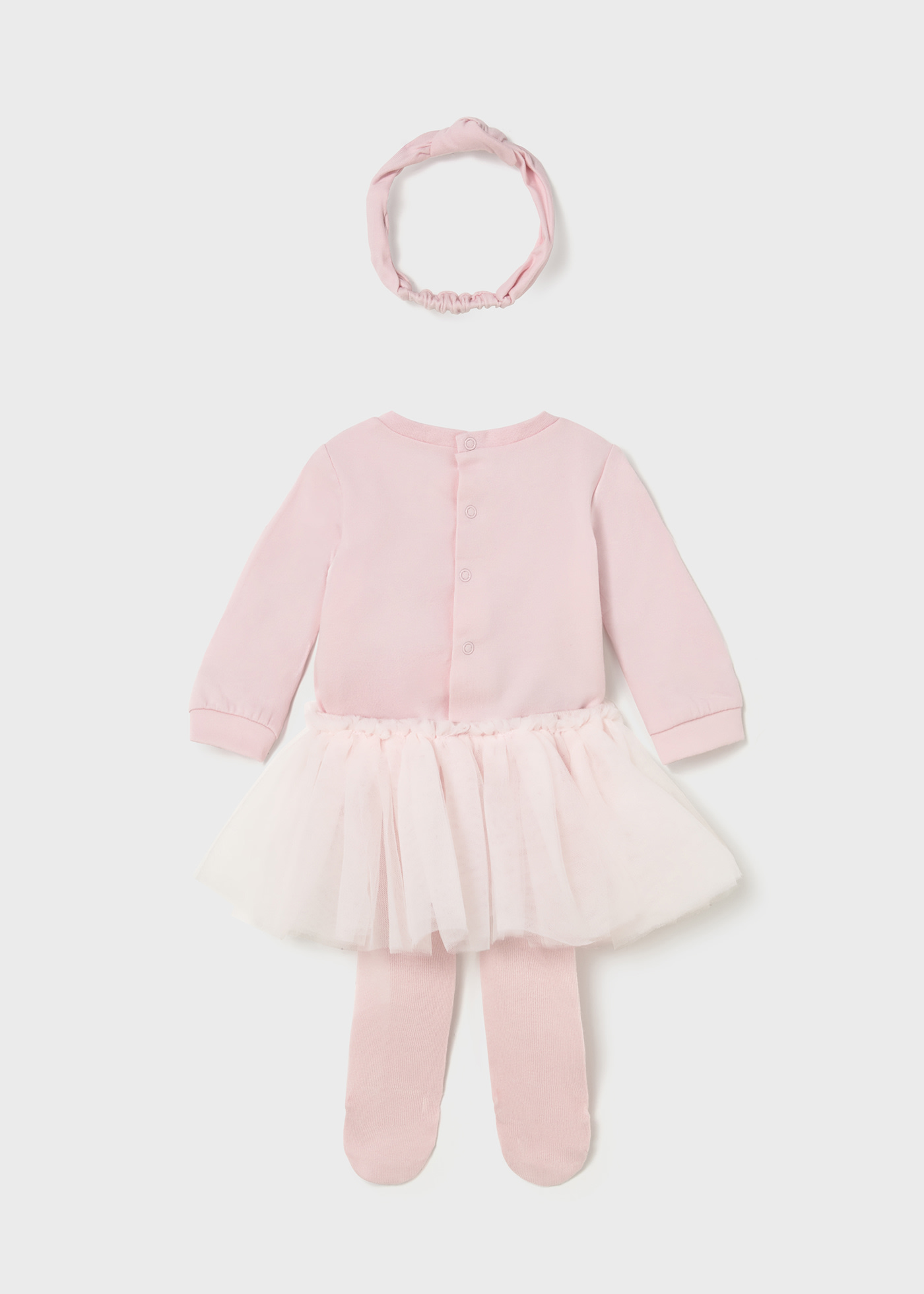 Completo 3 pezzi tutu neonata