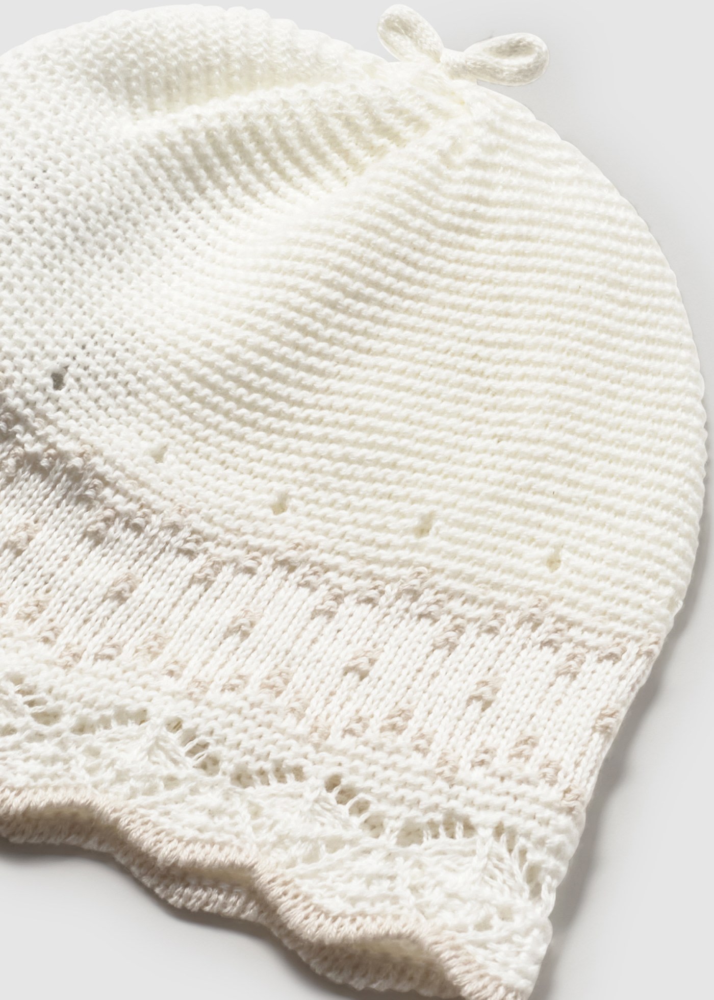 Conjunto 3 piezas tricot recién nacida