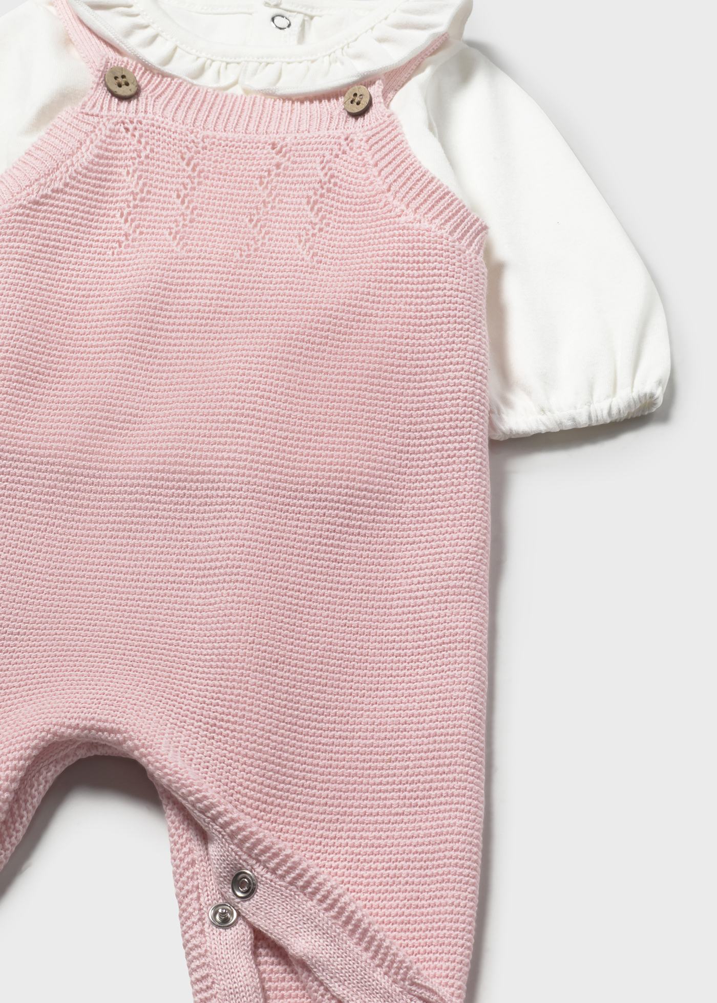 Newborn 3 piece dungaree set