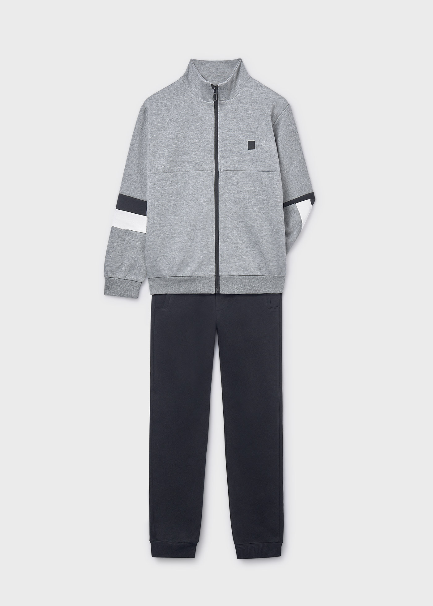 Boys basic striped tracksuit