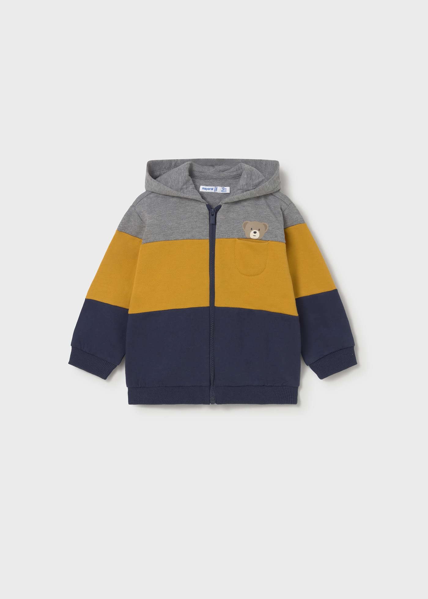 Tuta 3 pezzi tricolore neonato