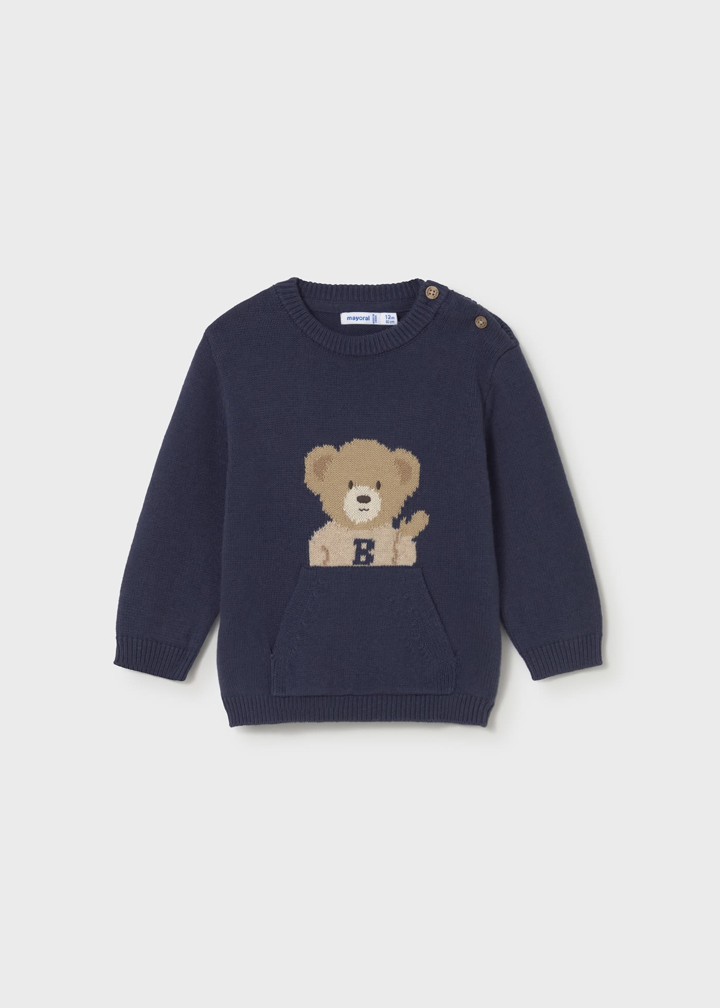 Jersey oso bolsillo bebé