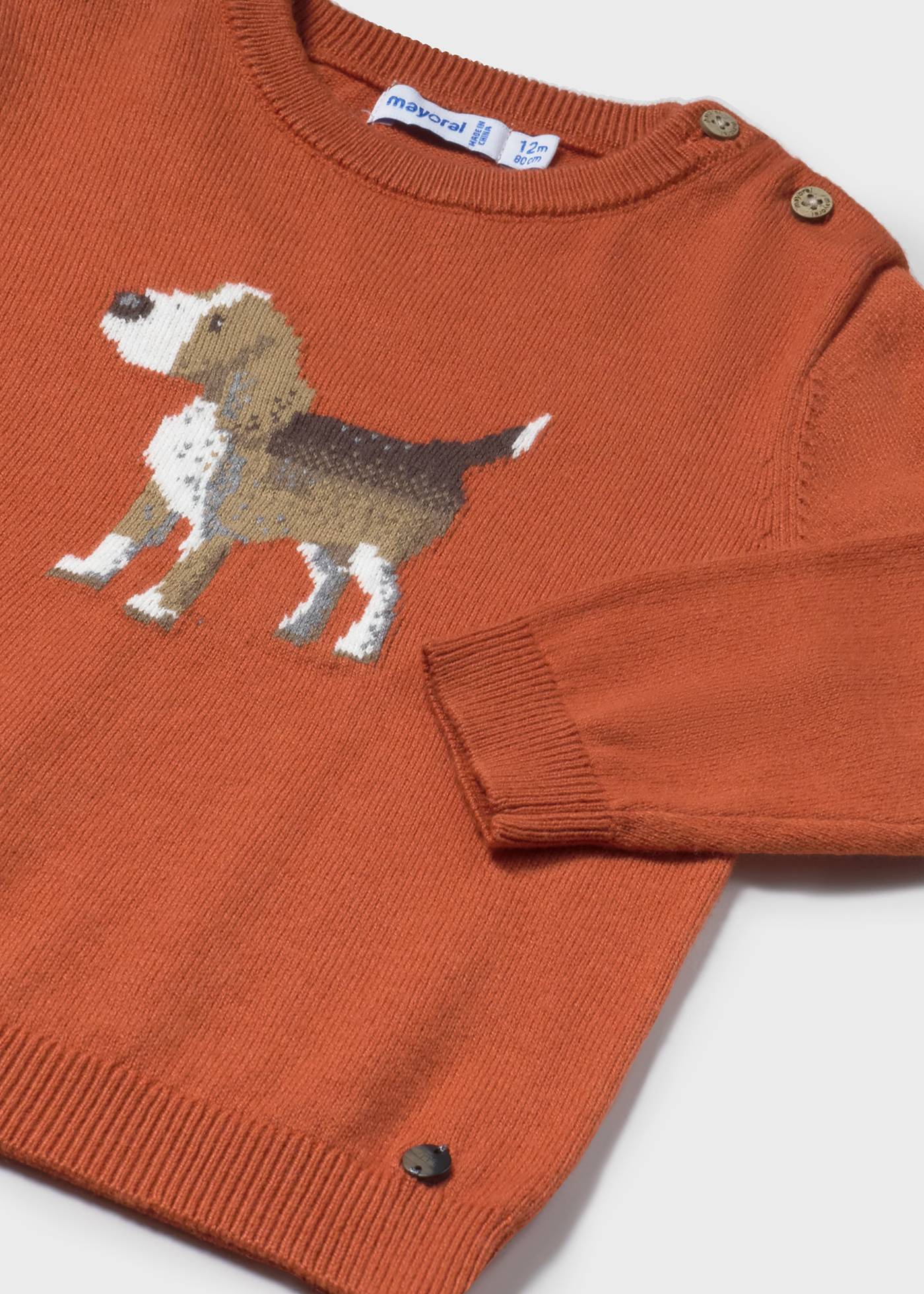 Jersey motivo intarsia bebé