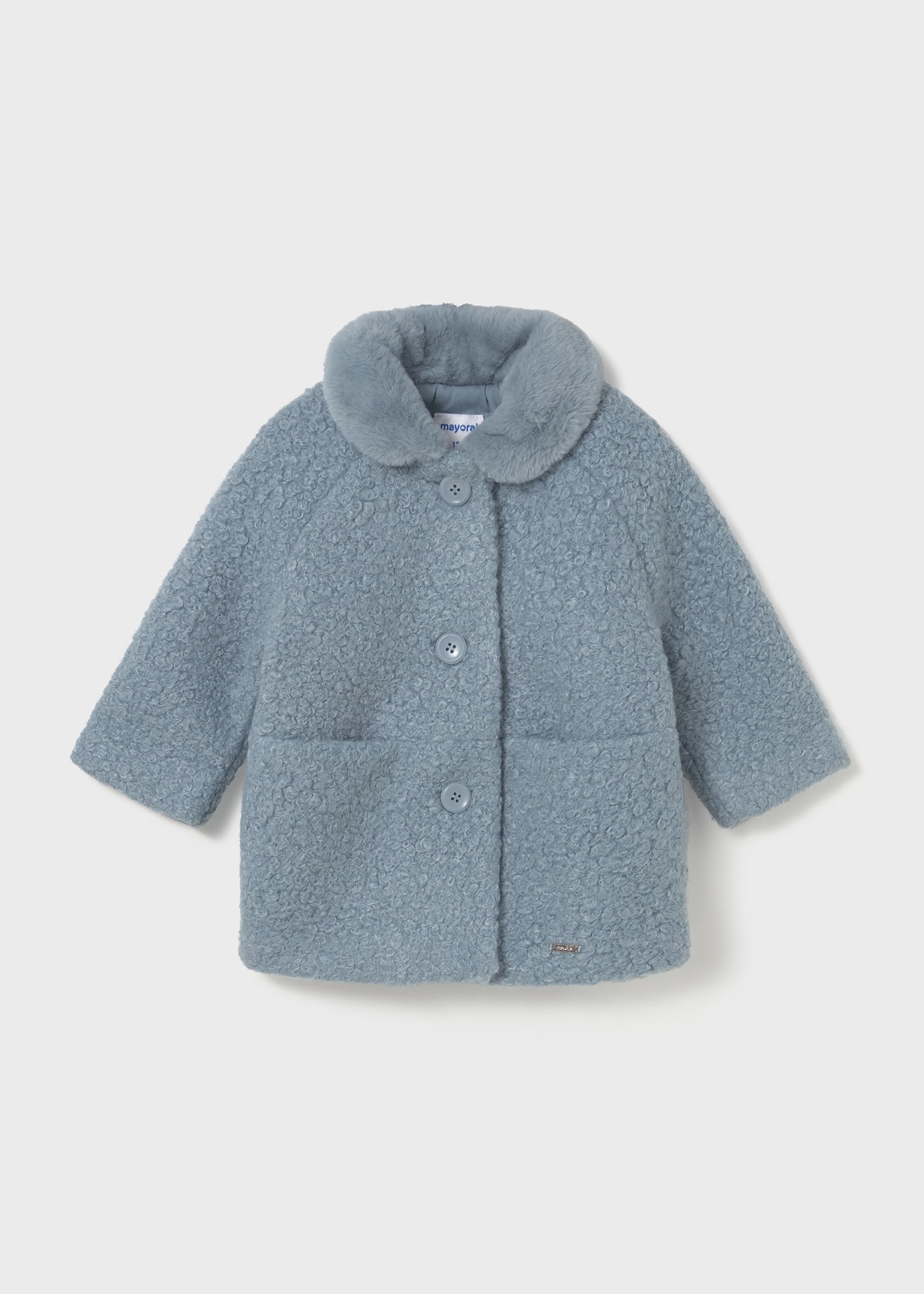 Cappotto riccio neonata