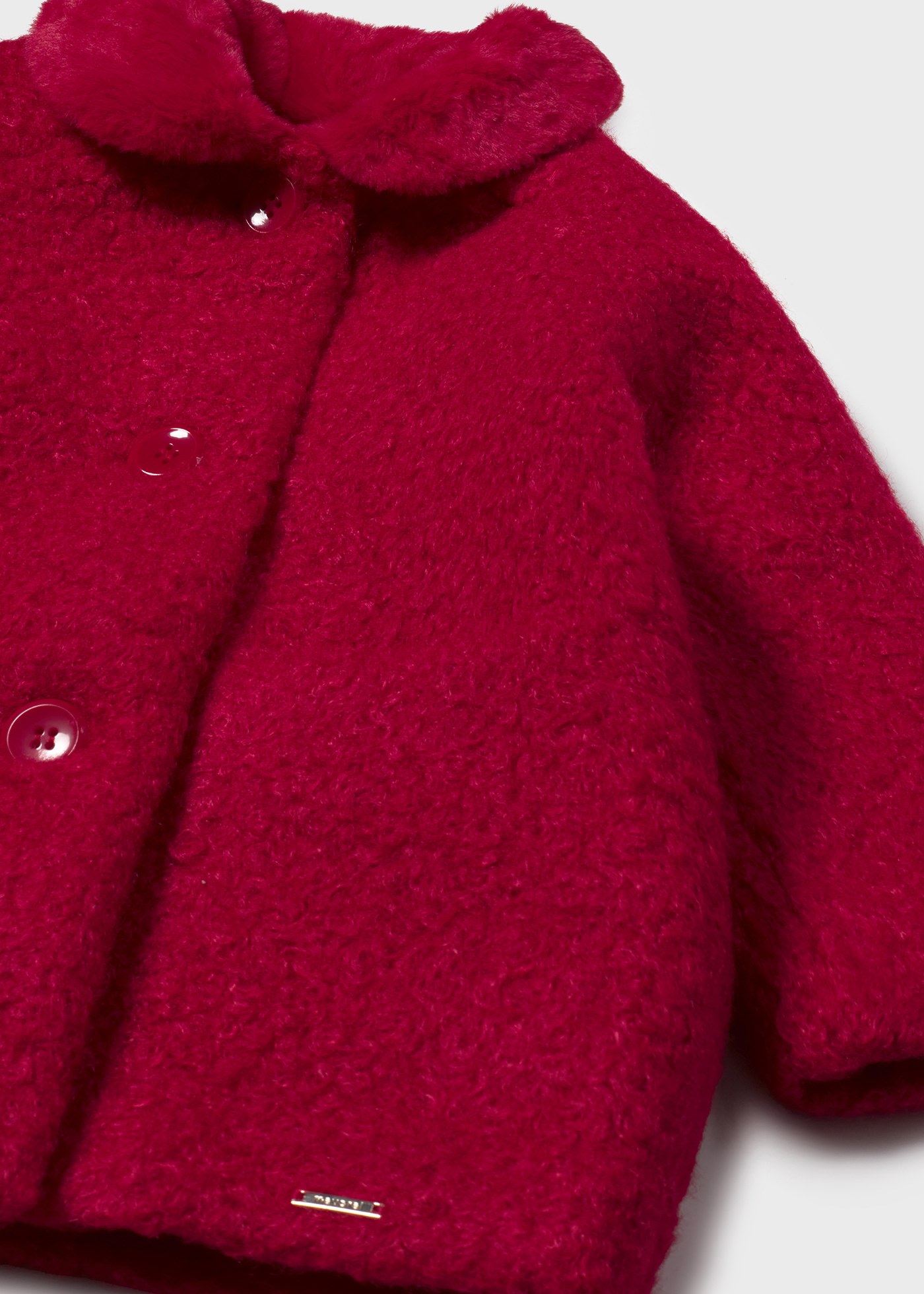 Baby fluffy coat