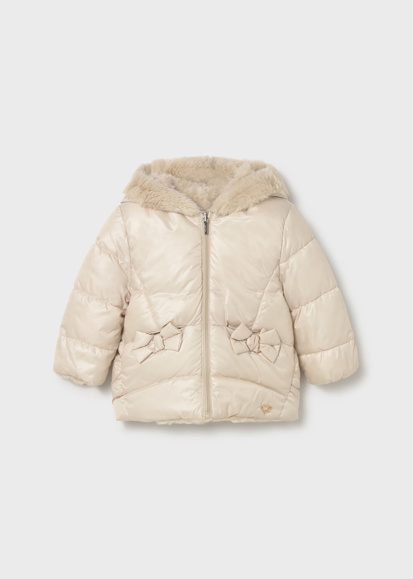 Baby Reversible Faux Fur Coat