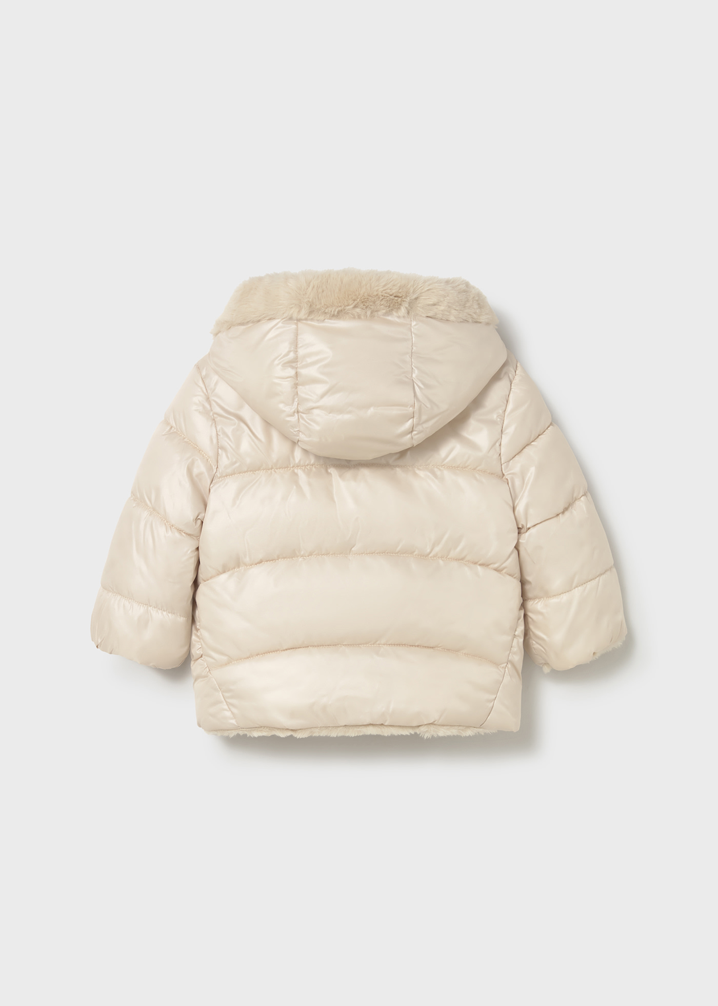 Baby Reversible Faux Fur Coat