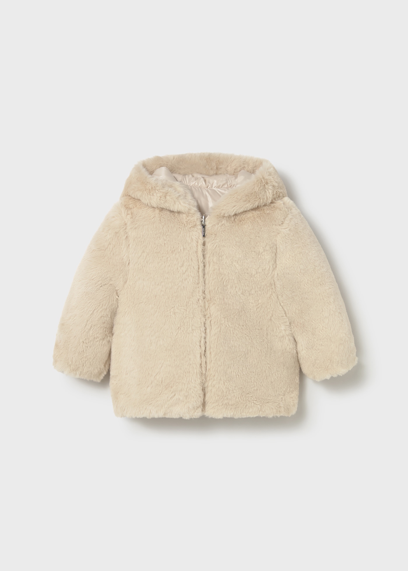Baby Reversible Faux Fur Coat