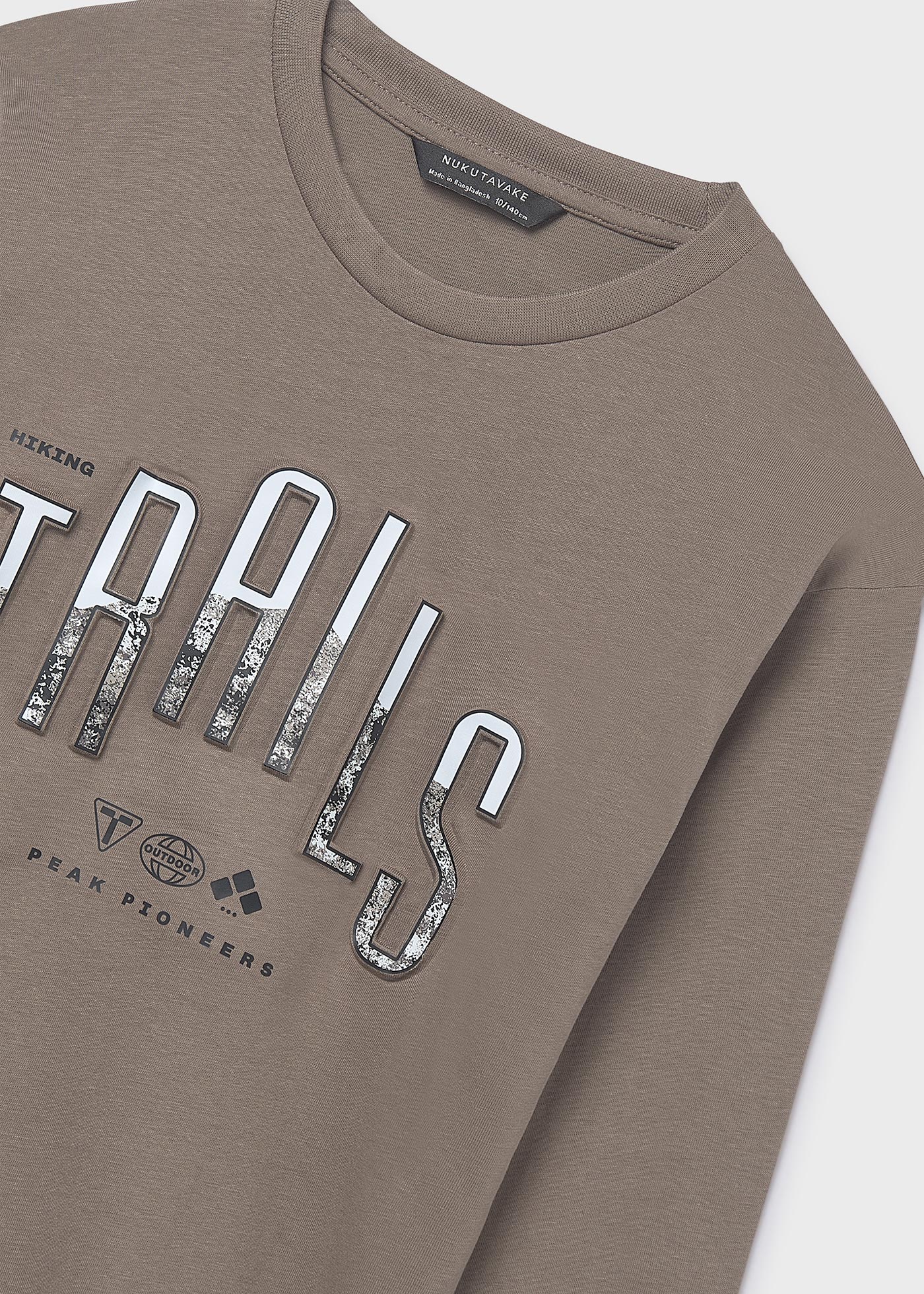 Camiseta letras chico