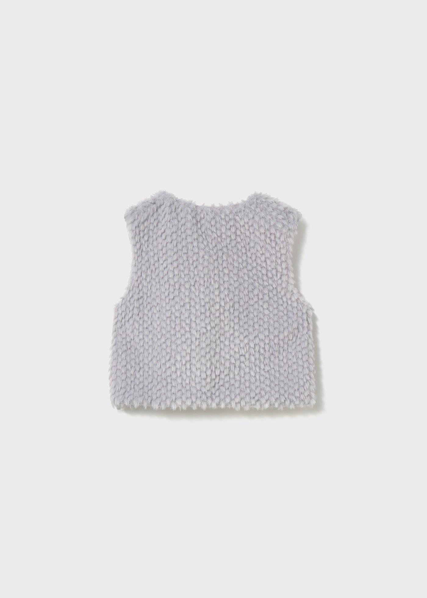 Baby fluffy waistcoat