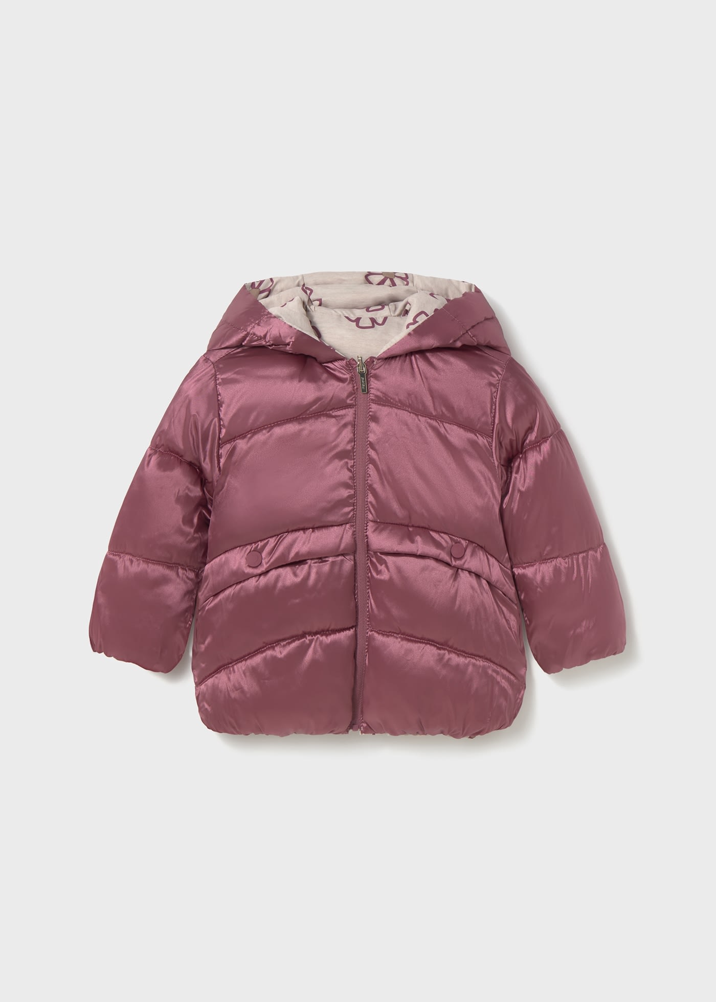 Baby Reversible Printed Puffer Jacket