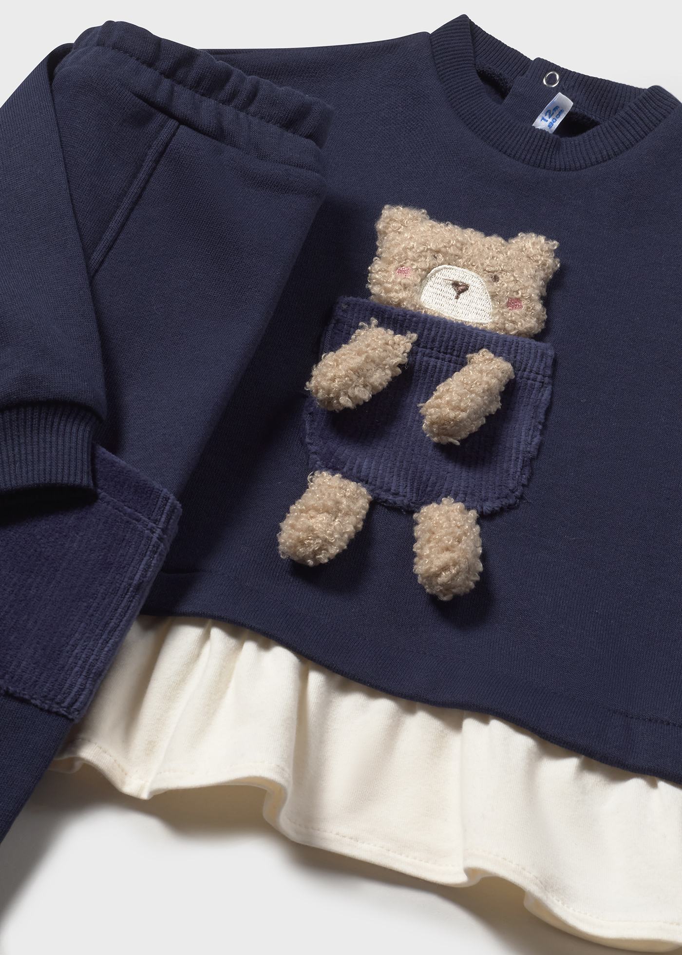 Baby 2-Piece Teddy Bear Tracksuit Set