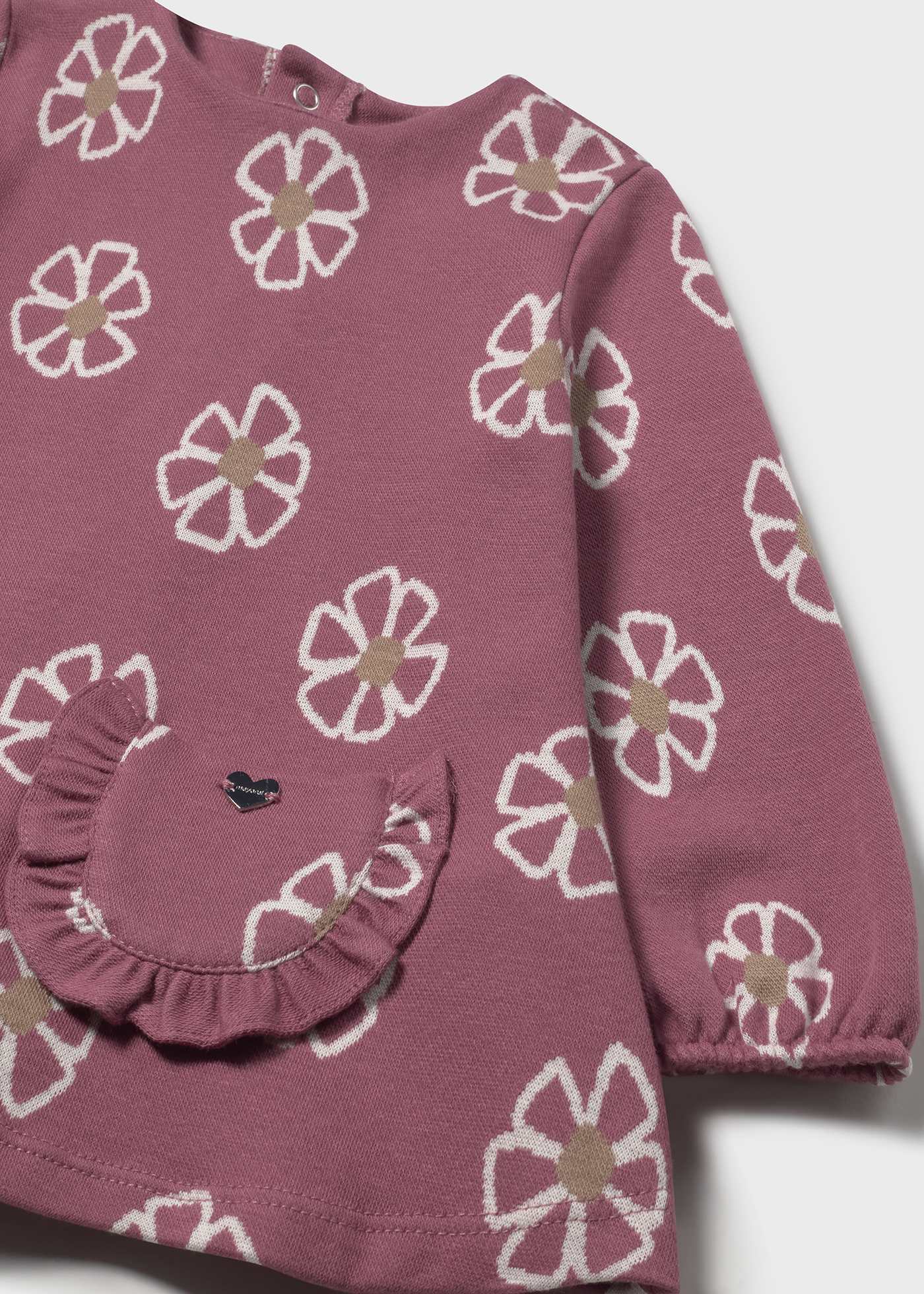 Vestido jacquard bebé