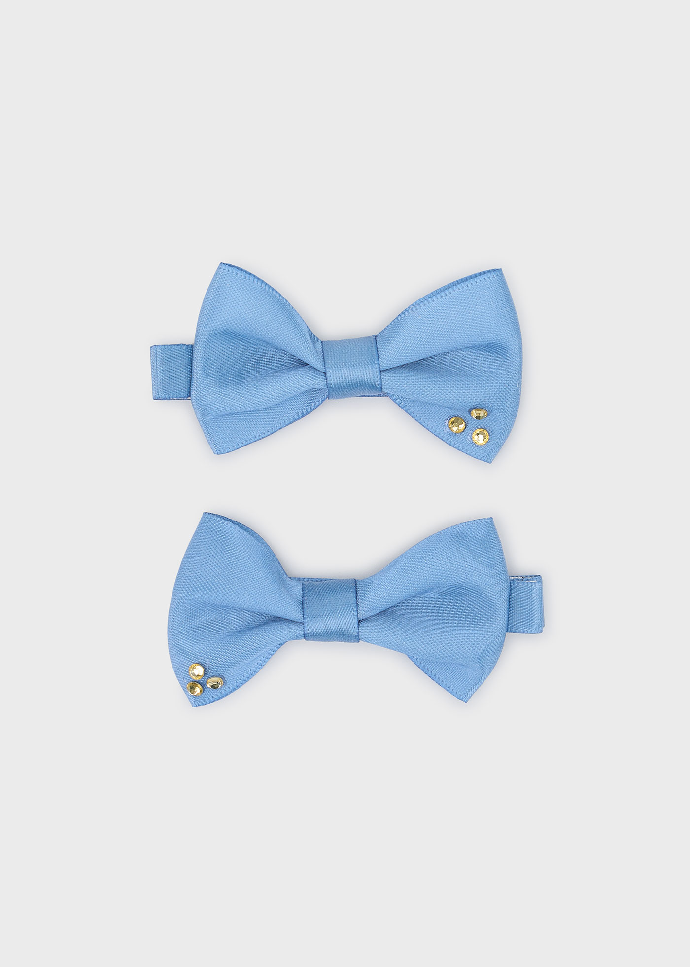 Pack 2 ganchos detalhe strass menina